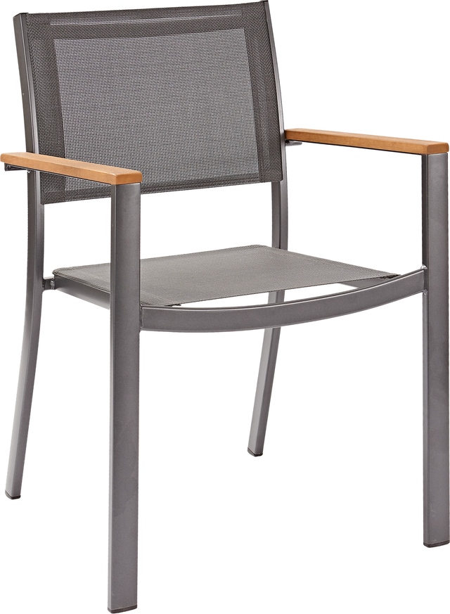 Cadeira de alumínio NATERIAL ORIS CINZA