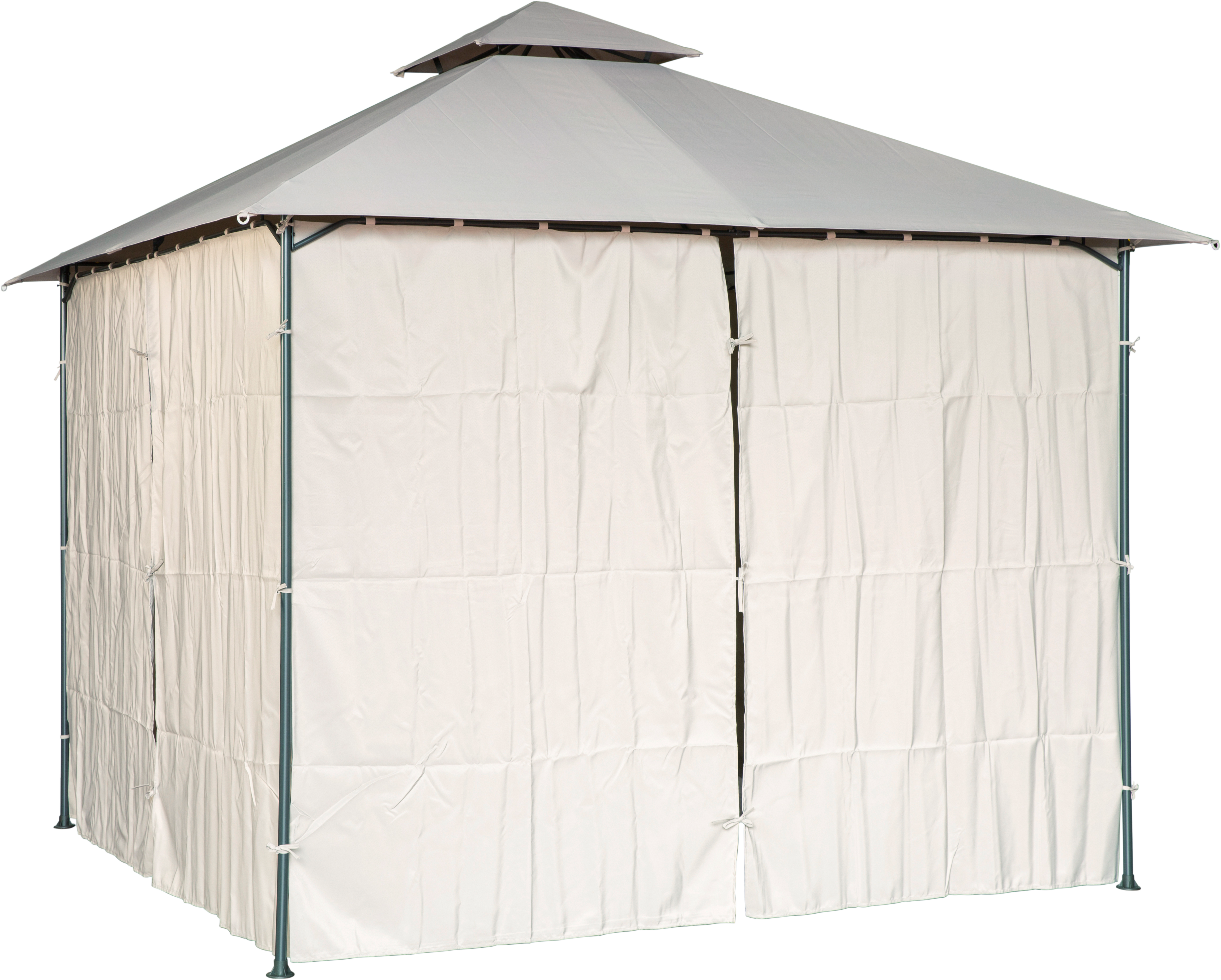 Pérgola de metal NATERIAL OXIS TAUPE 3X3M - 12