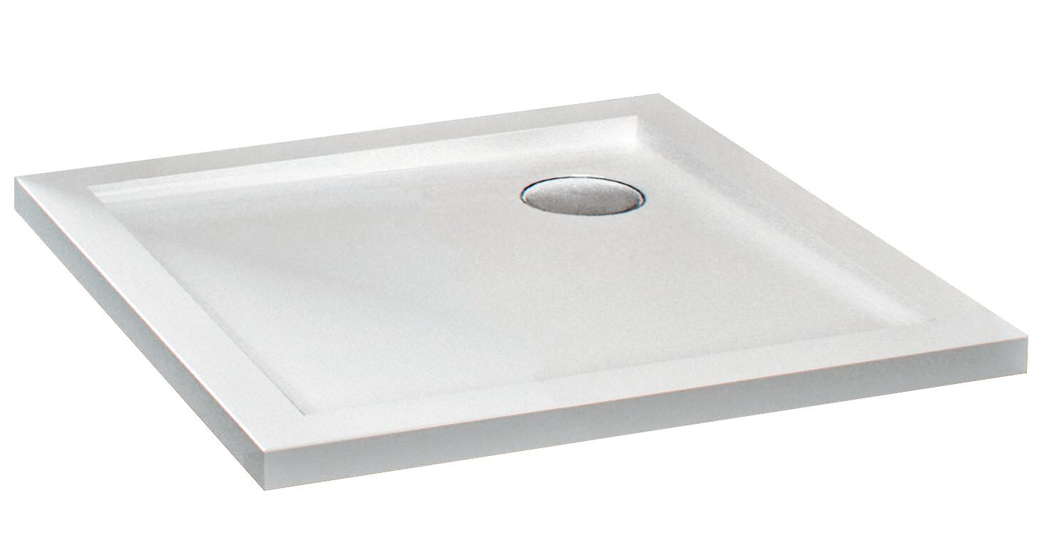 Plato de ducha evolution 80x80 cm blanco