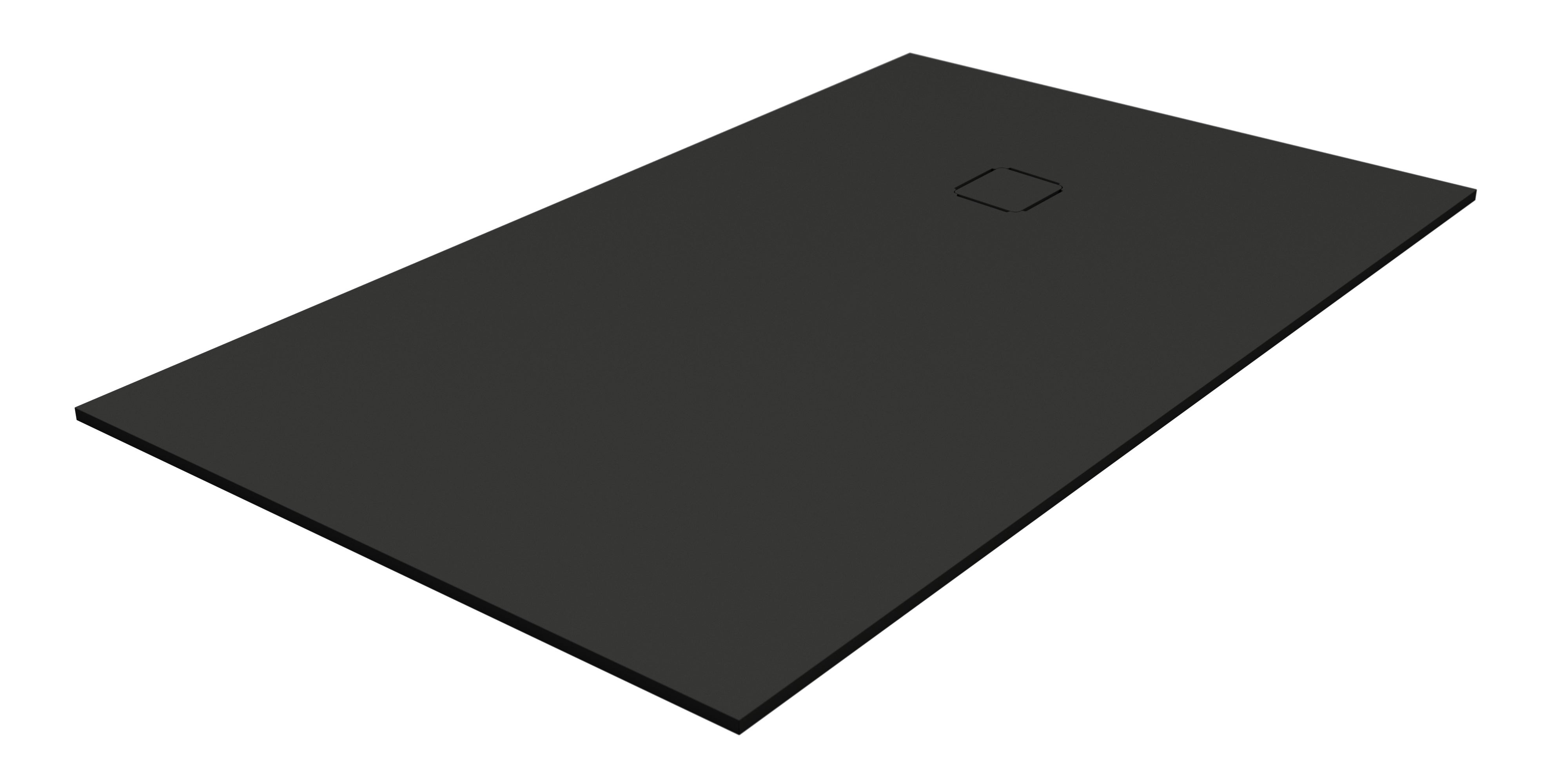 Plato de ducha kue 140x80 cm negro