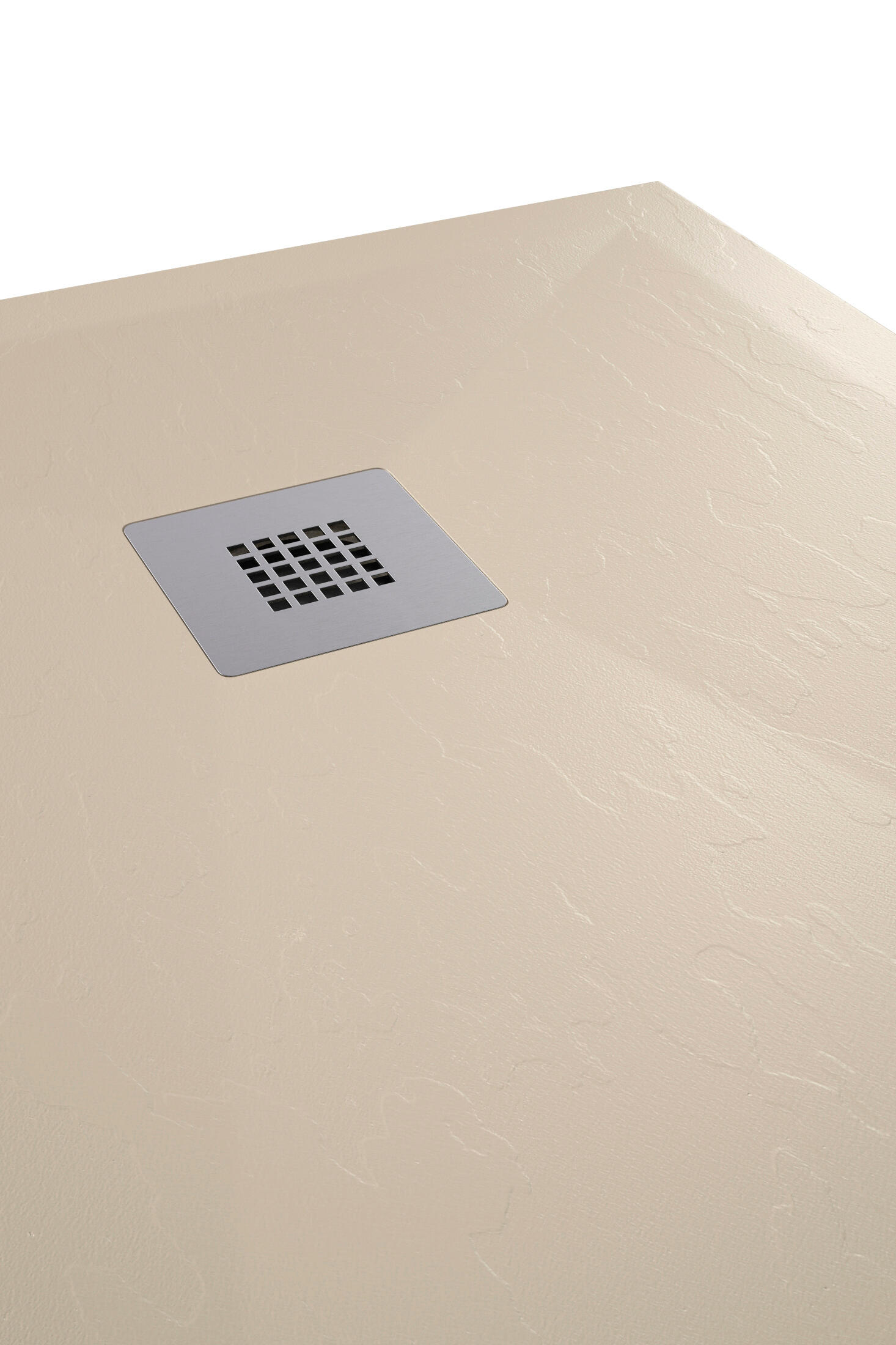Plato de ducha Play 110x95 cm crema - 4