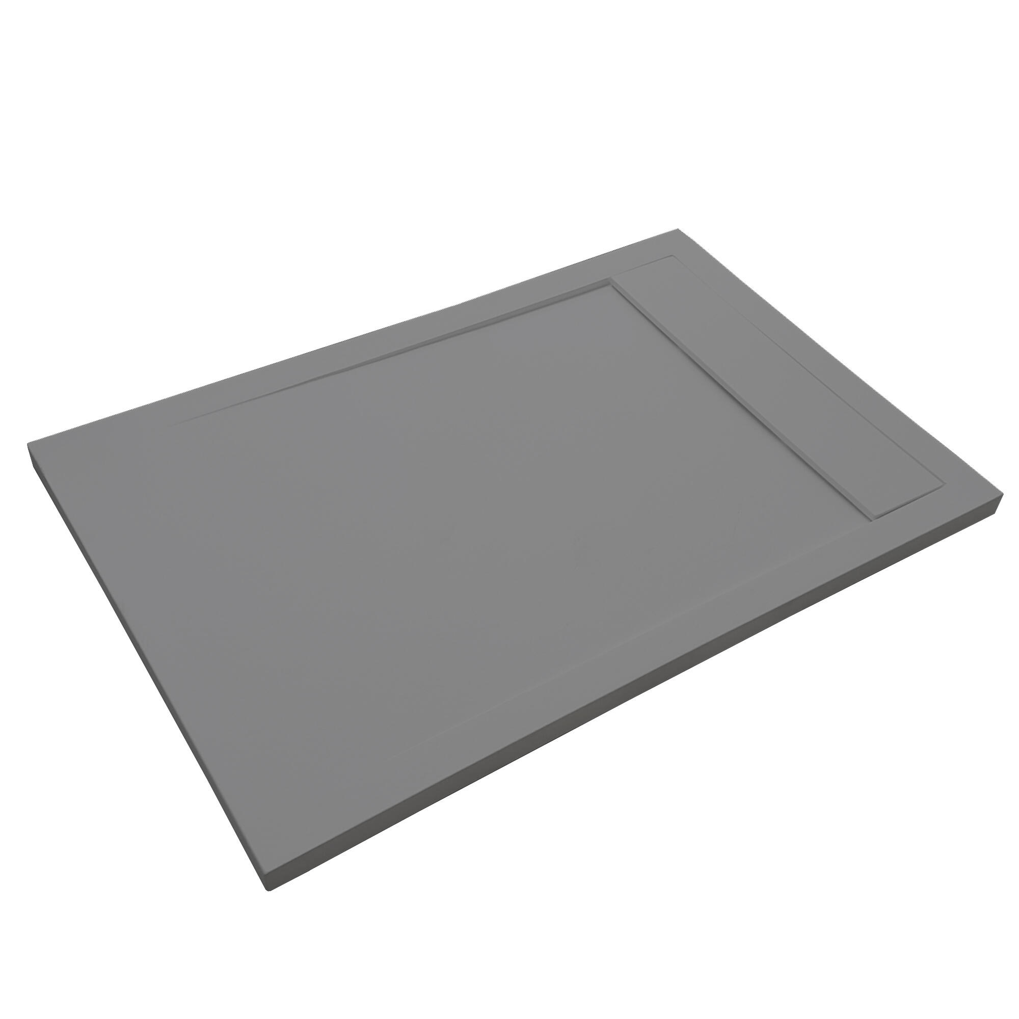 Plato de ducha new york 140x90 cm gris