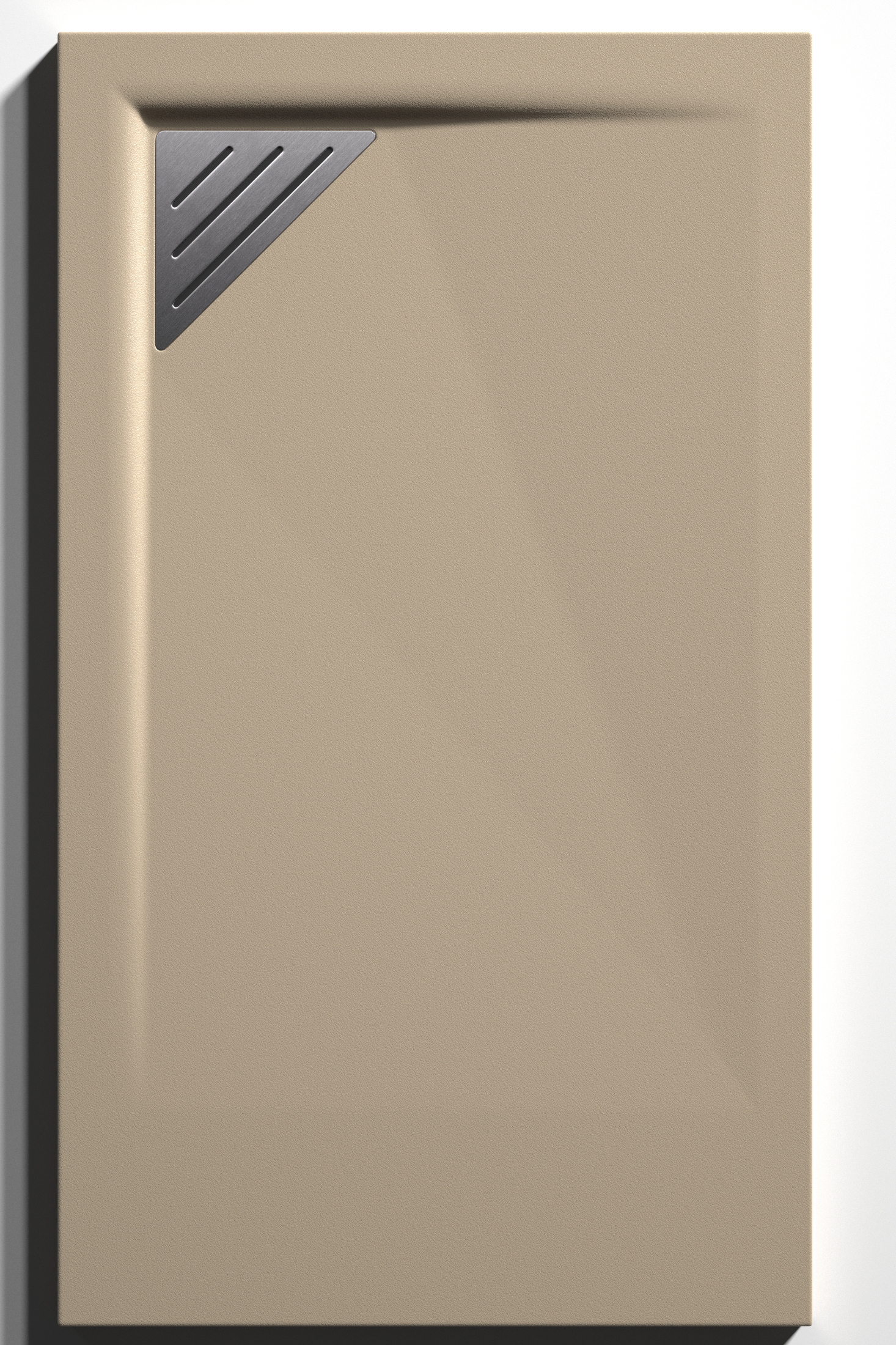 Plato de ducha meet 100x85 cm moka