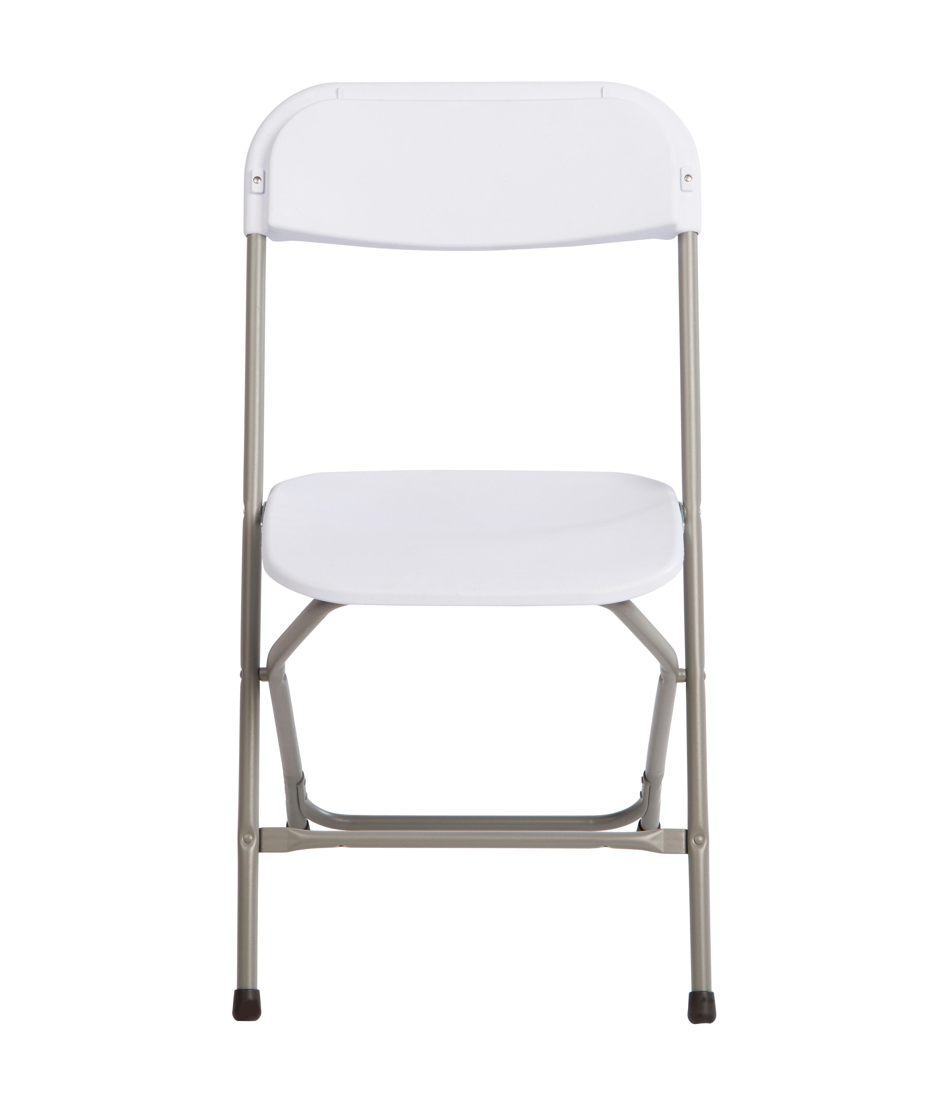 Silla plegable de acero Catering Every blanco - 3