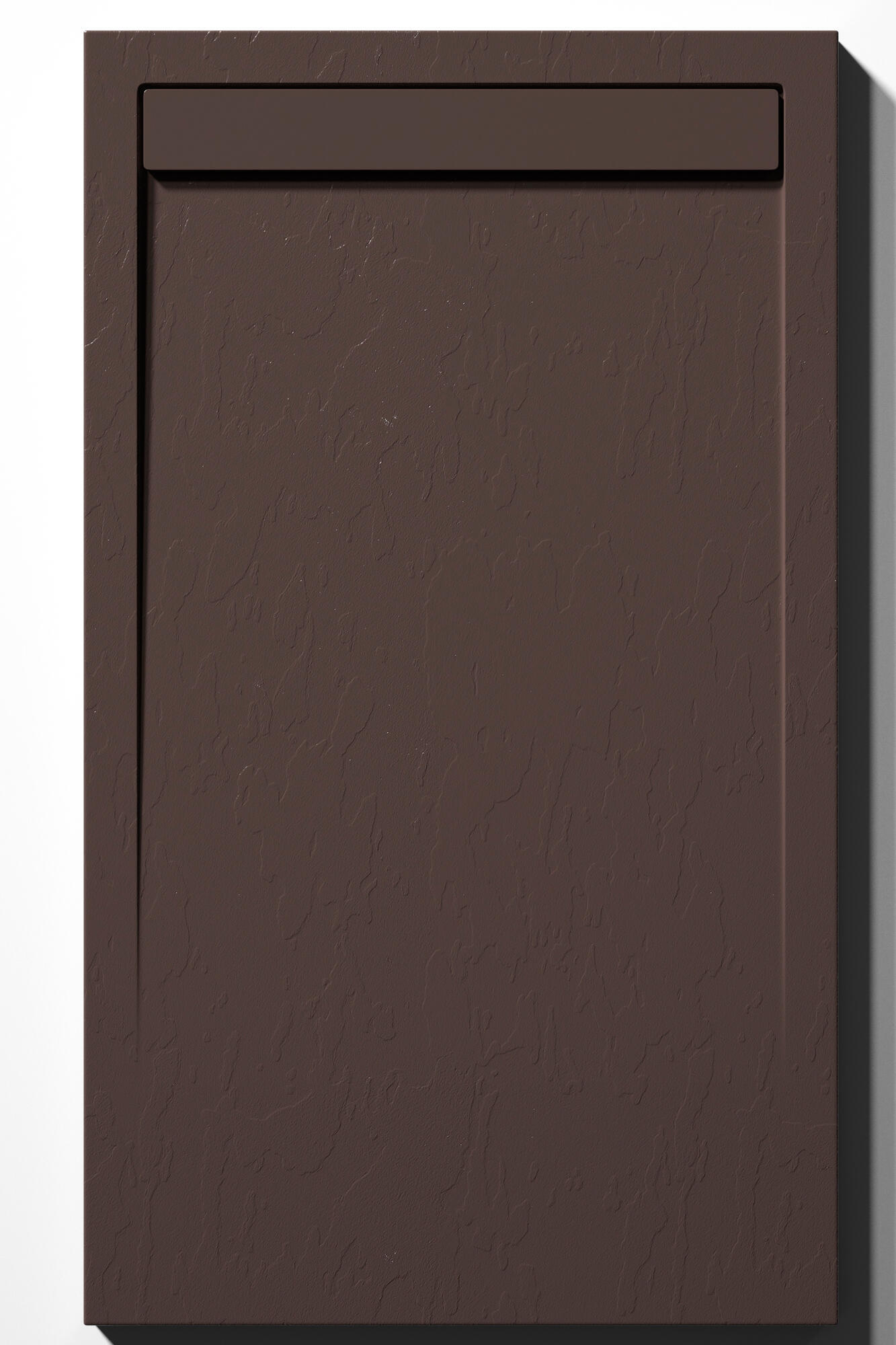 Plato de ducha suit 190x90 cm marrón chocolate