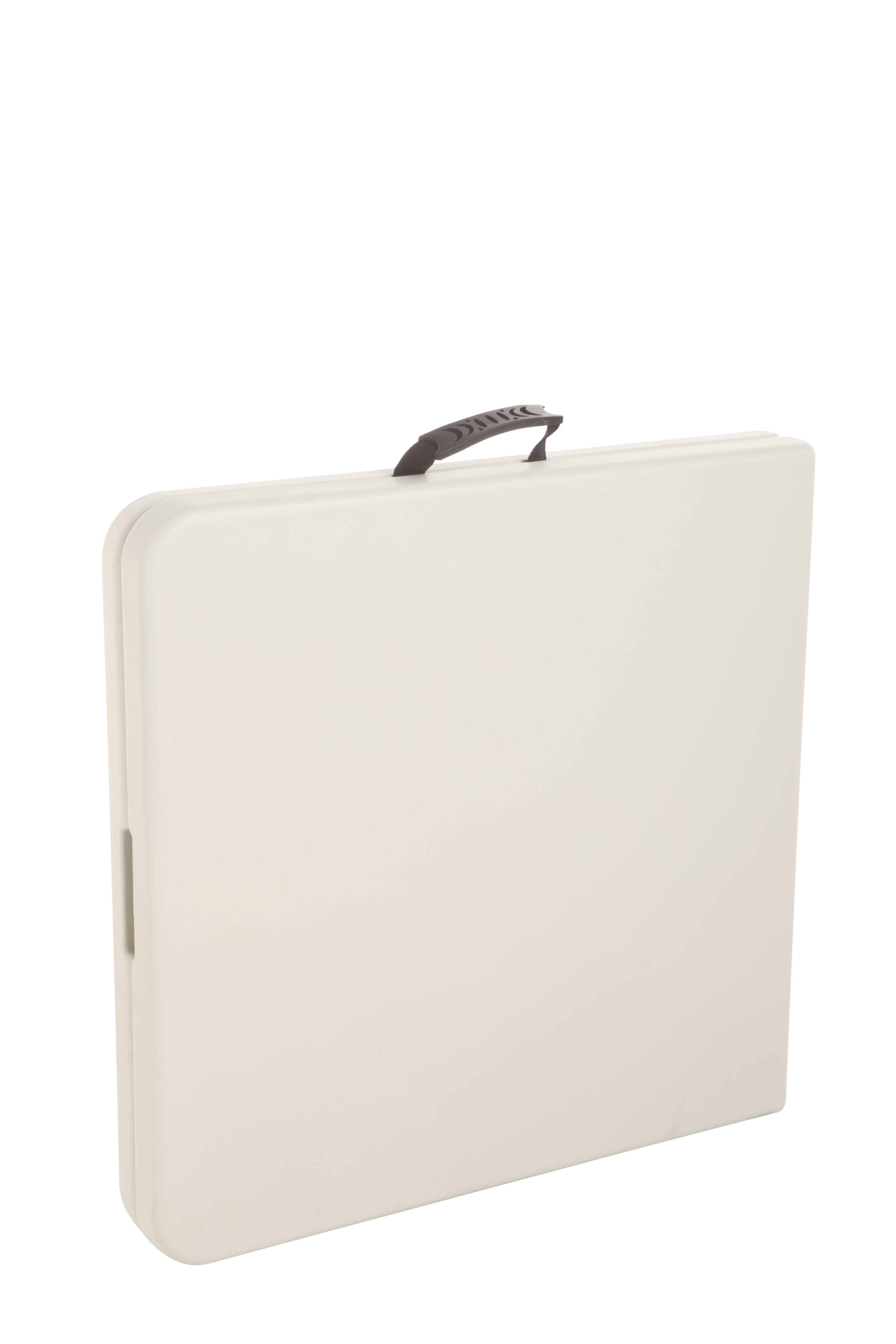 Mesa de picnic de acero Catering Easy blanco de 122x74x60cm - 3
