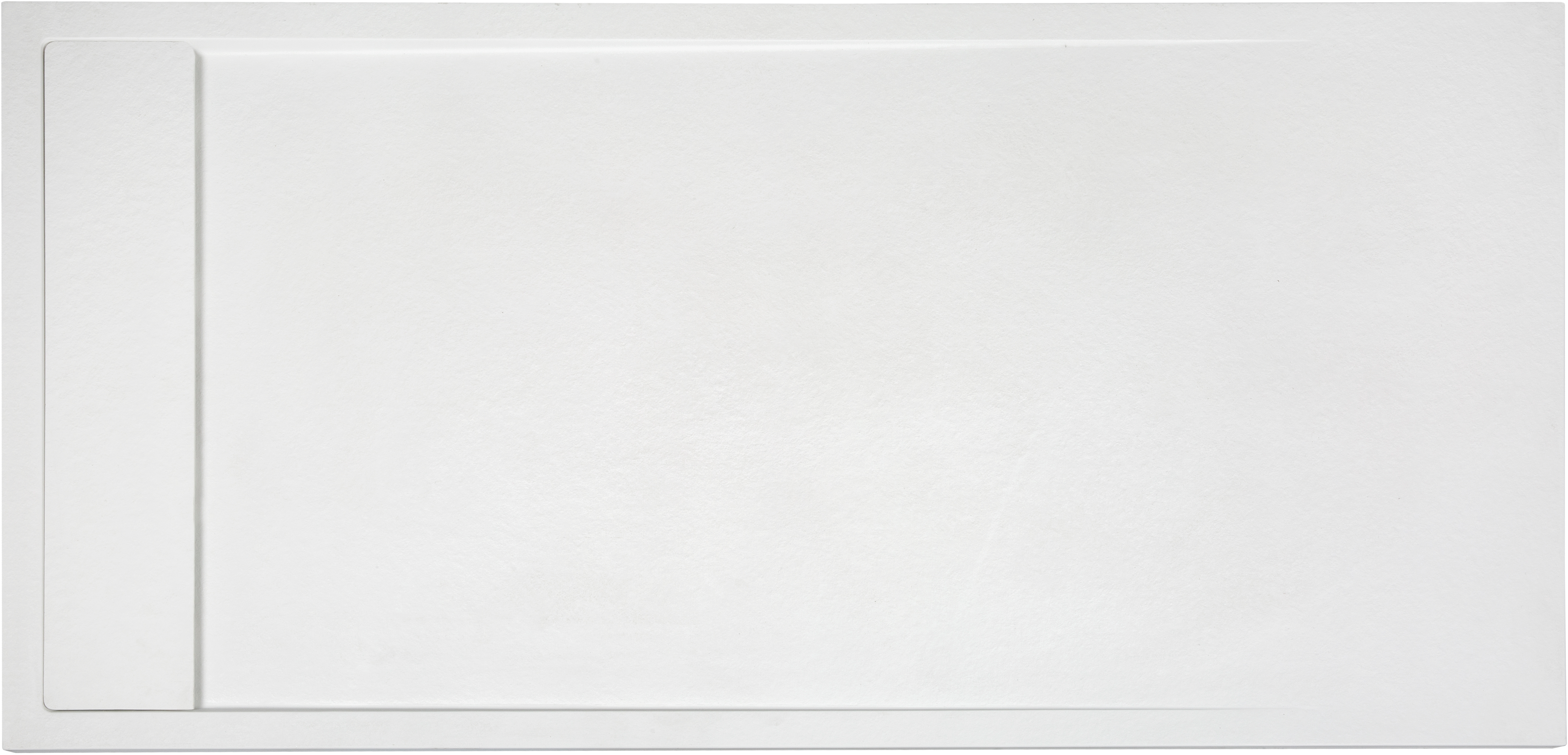 Base de duche SENSEA NEO CARGA MINERAL BRANCA 120X70CM - 15