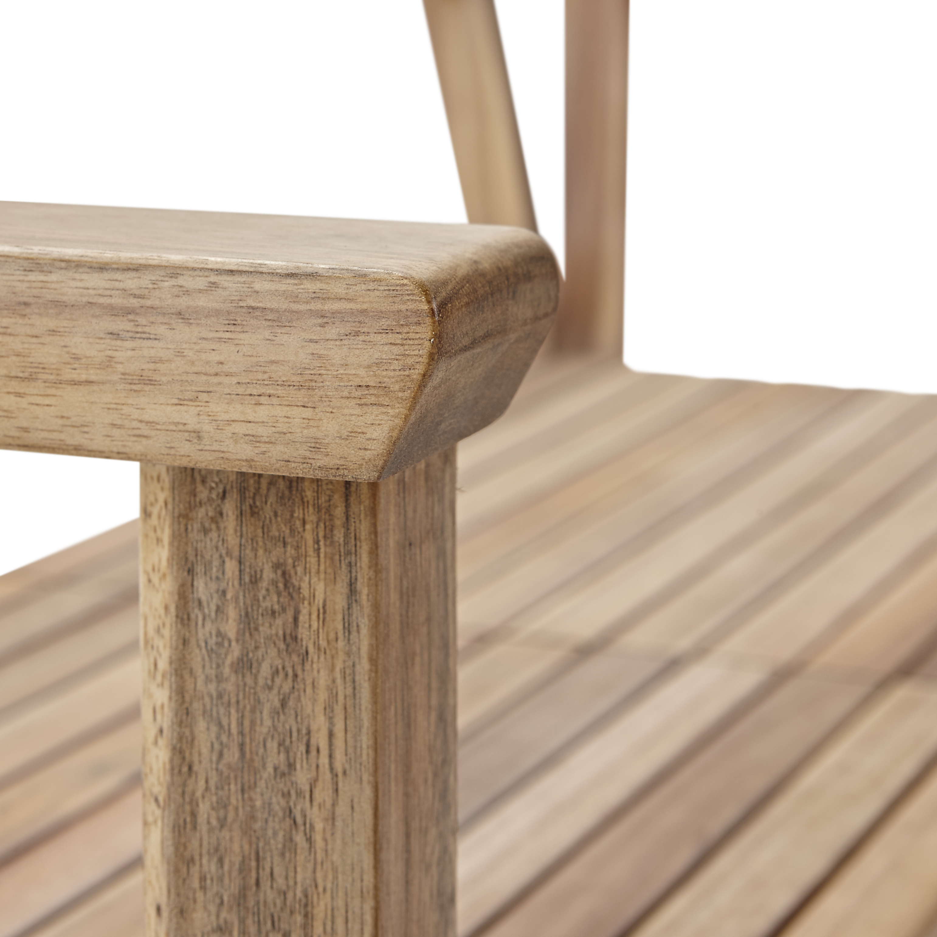 Banco de madeira NATERIAL SOLIS 120X55CM - 21