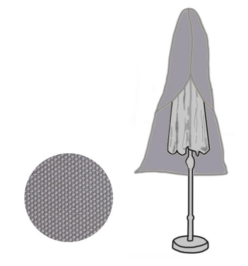 Funda protectora para parasol de poliéster 40/72x250 cm