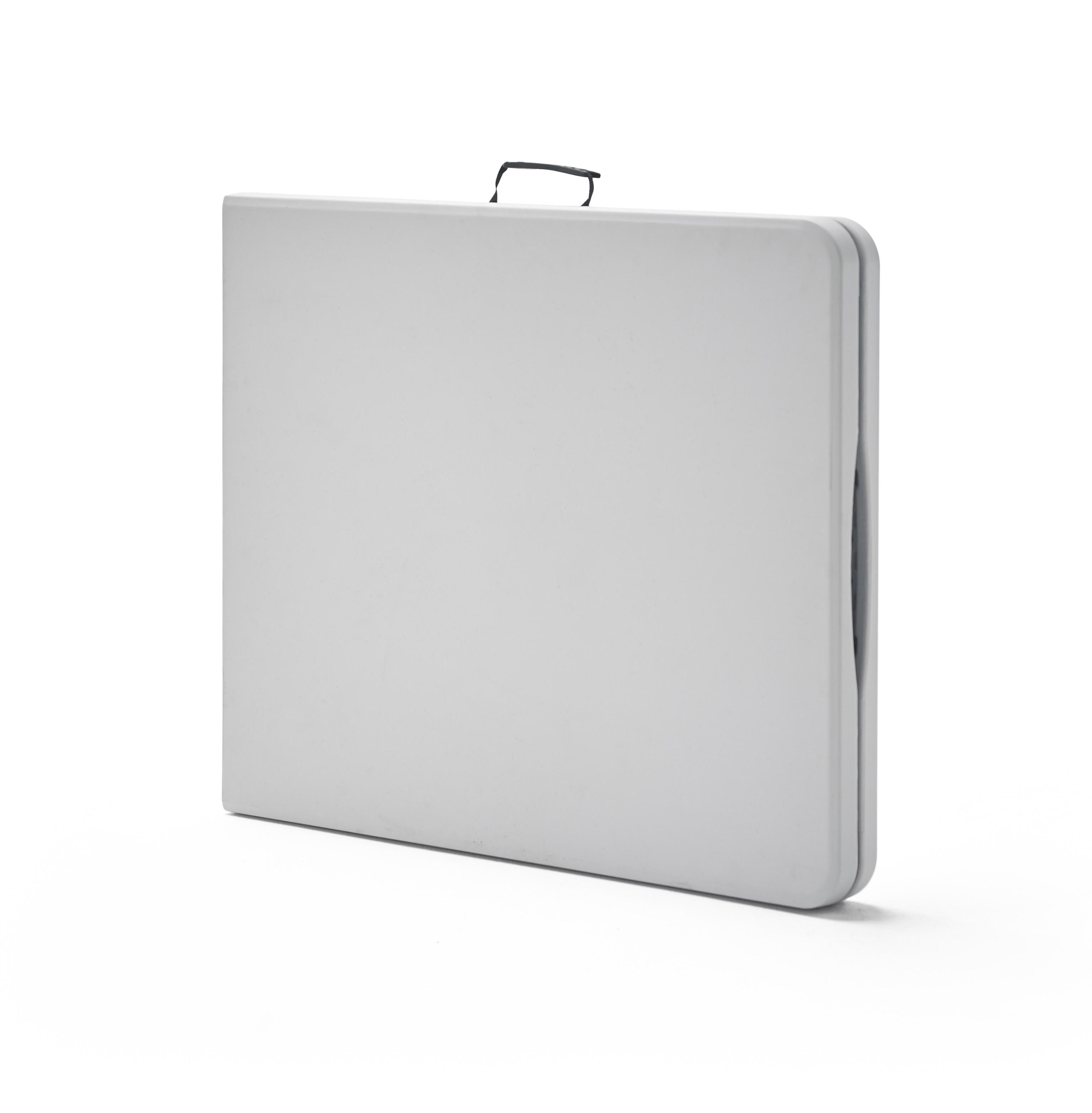 Mesa de picnic plegable de acero Every blanco de 180x74x70 cm - 3