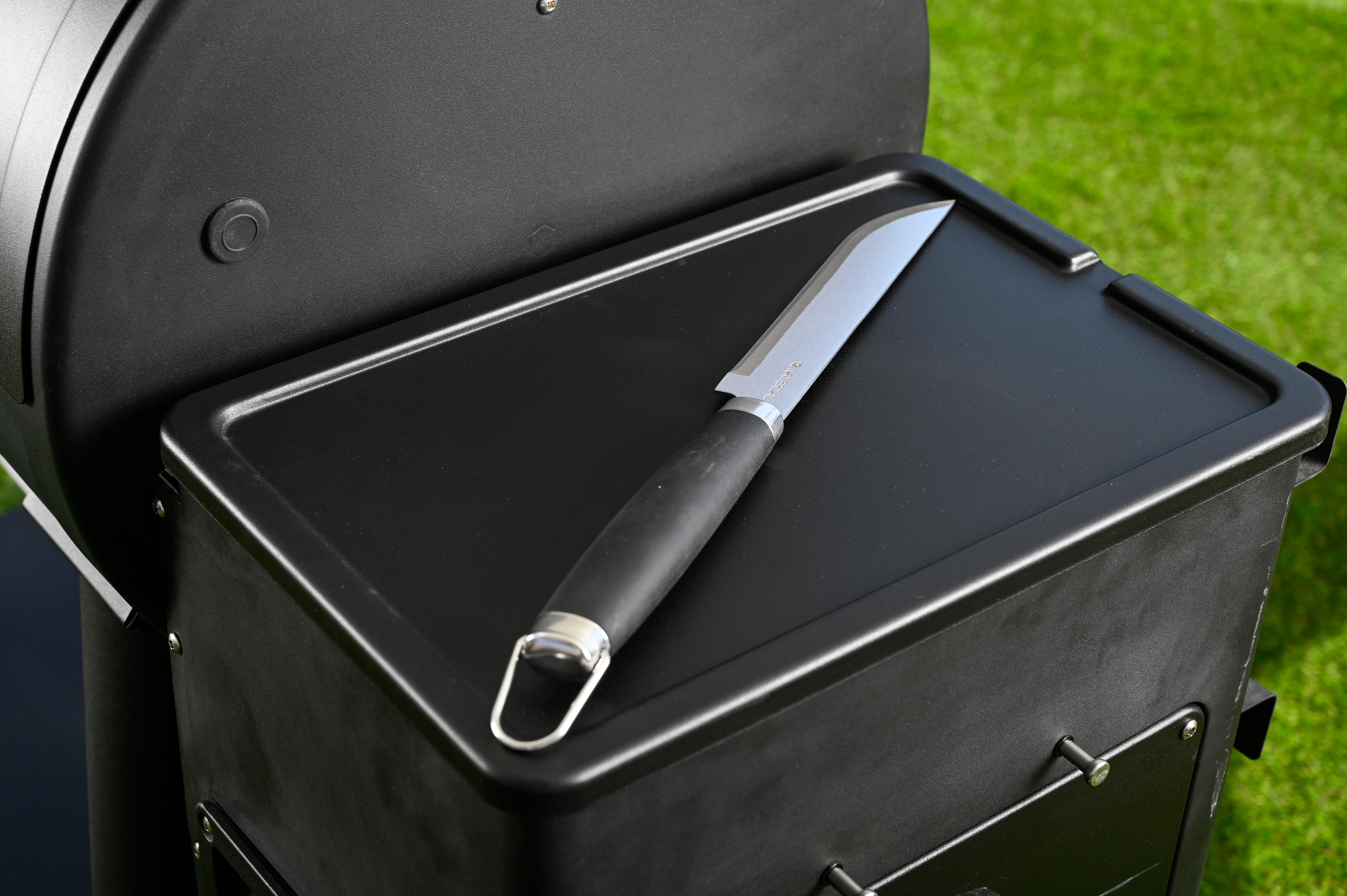 Set di accessori per cibo per barbecue in inox grezzo NATERIAL L 21 x L 46.4 x H 9.6 cm, 5 pezzi - 8