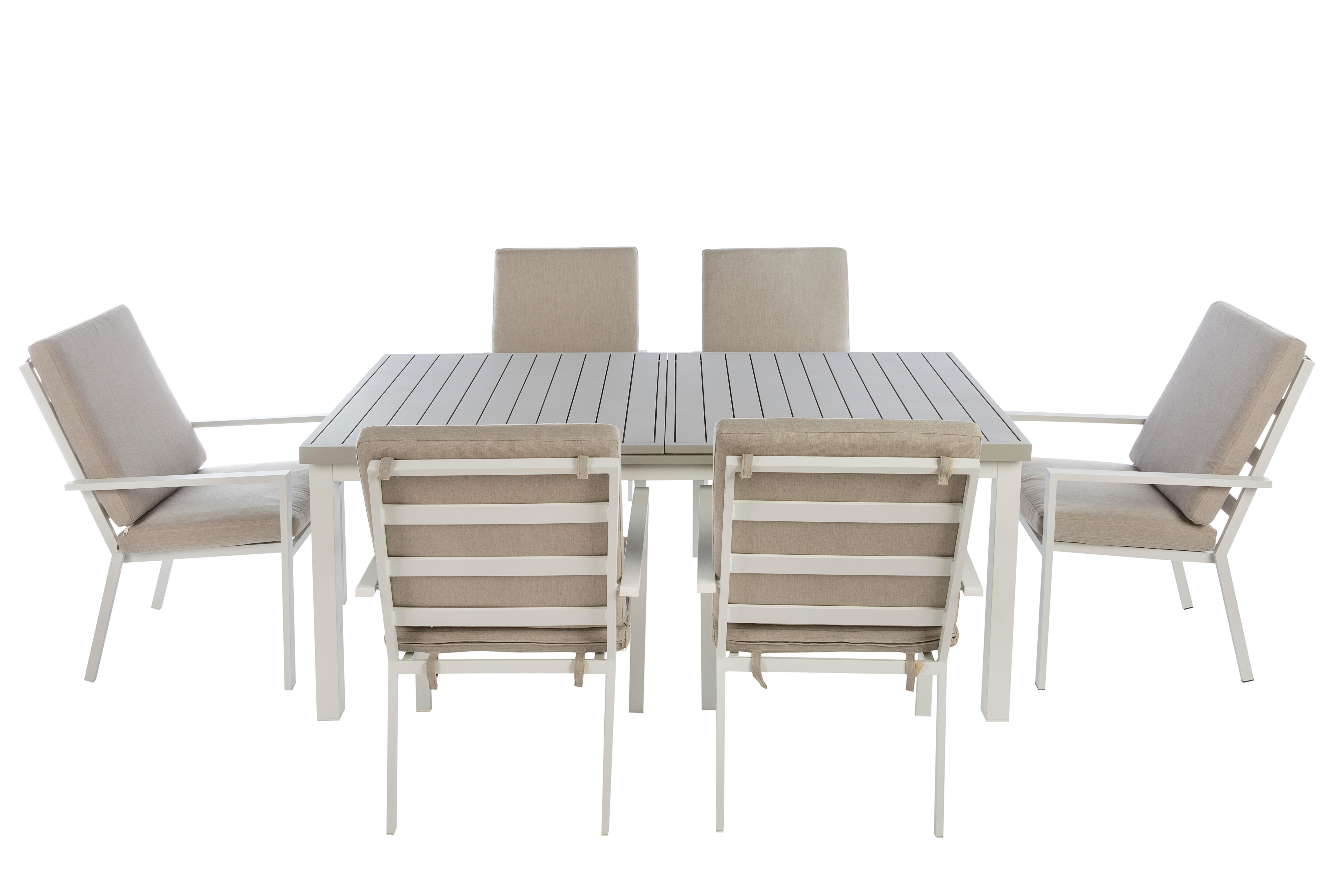 2 Cadeiras de alumínio NATERIAL LAS VEGAS BRANCO - 34