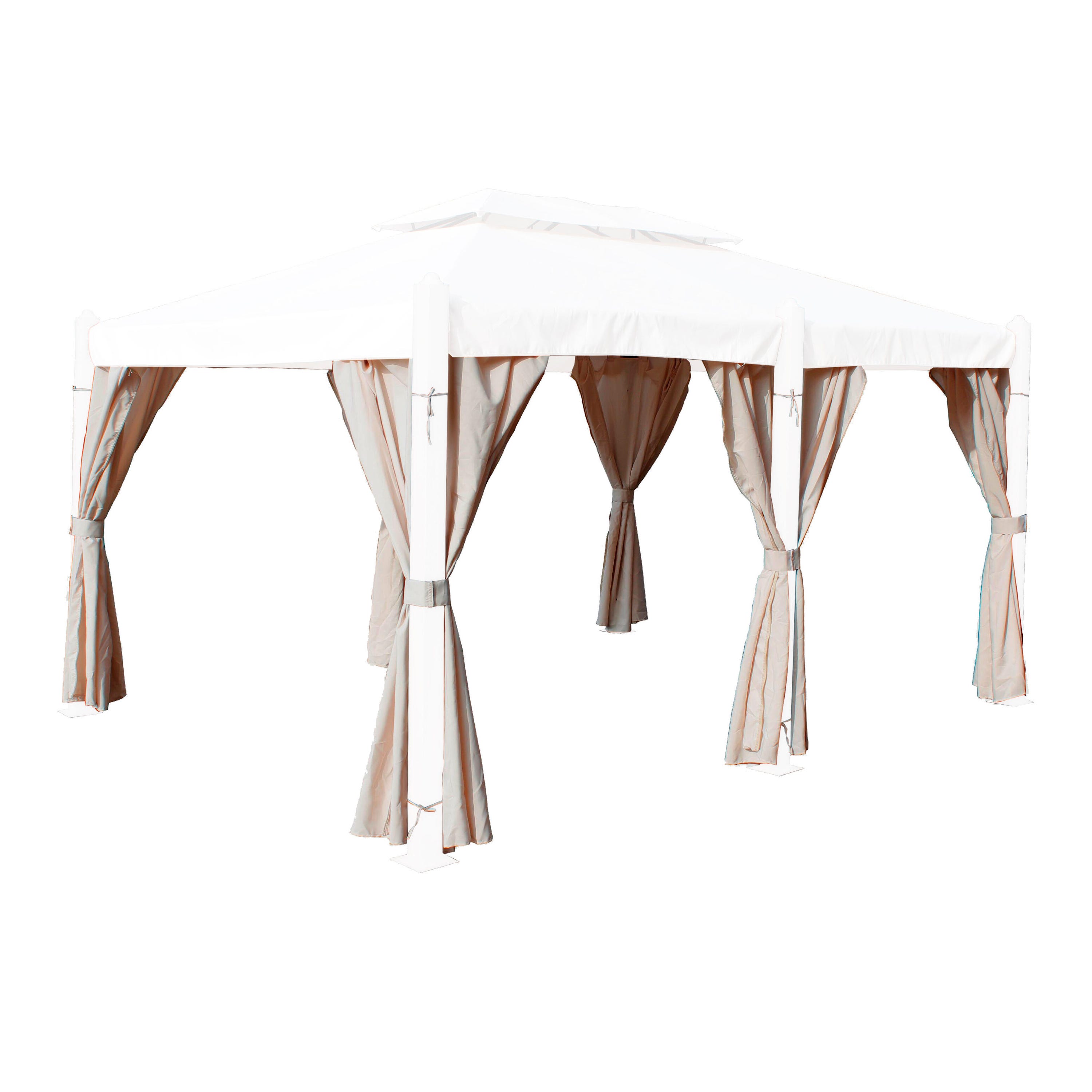Cortinas Pérgola Sagres Tela De Recambio Para Cortinas De Pérgola PAPILLON Sines - Beige, Poliéster 140 Gr/m² Accesorio Pérgola Exterior Cortinas Pérgola Sagres Tela De Recambio Para Cortinas De Pérgola PAPILLON Sines - Beige, Poliéster 140 Gr/m² Accesorio Pérgola Exterior