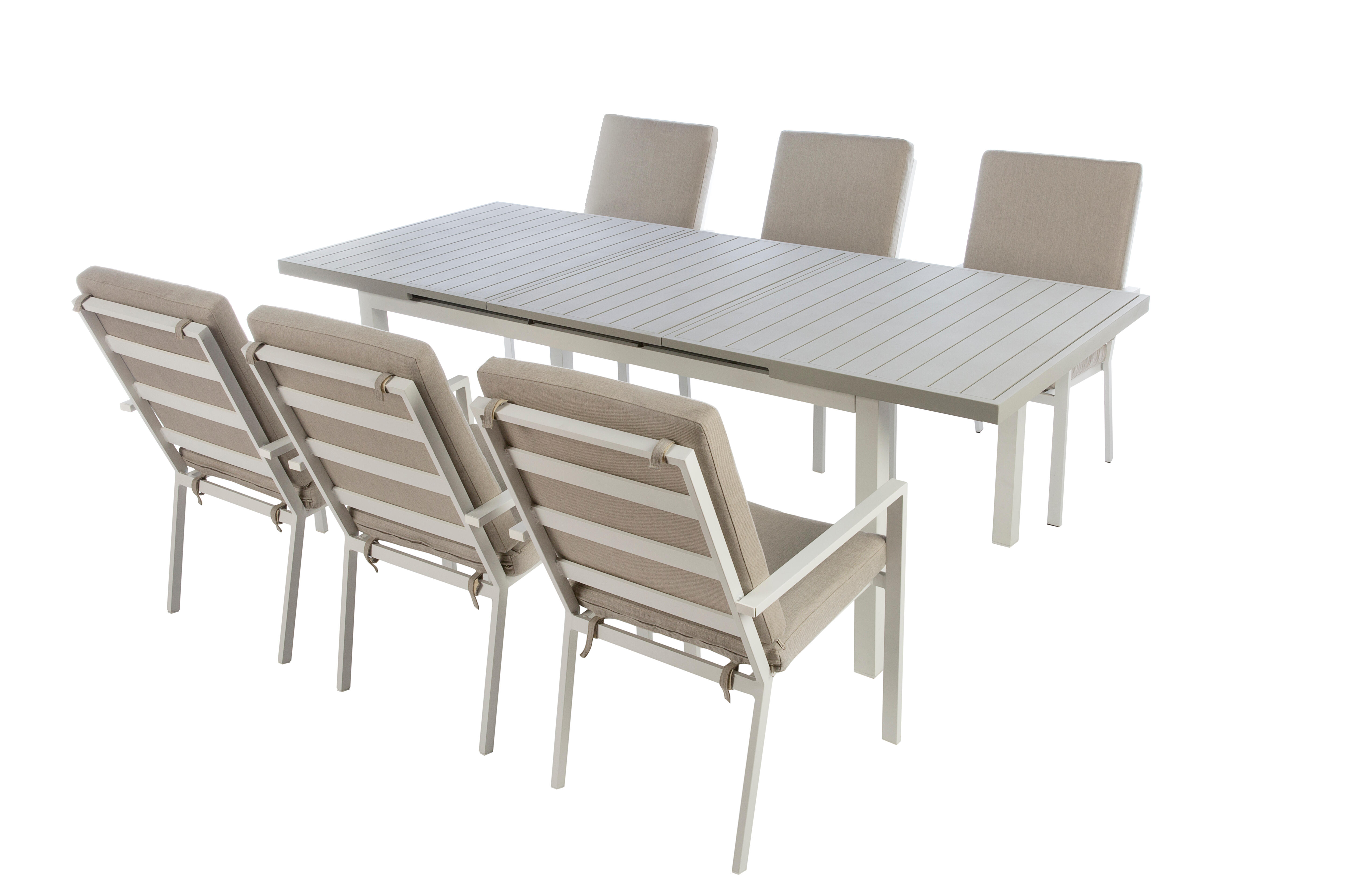 2 Cadeiras de alumínio NATERIAL LAS VEGAS BRANCO - 28