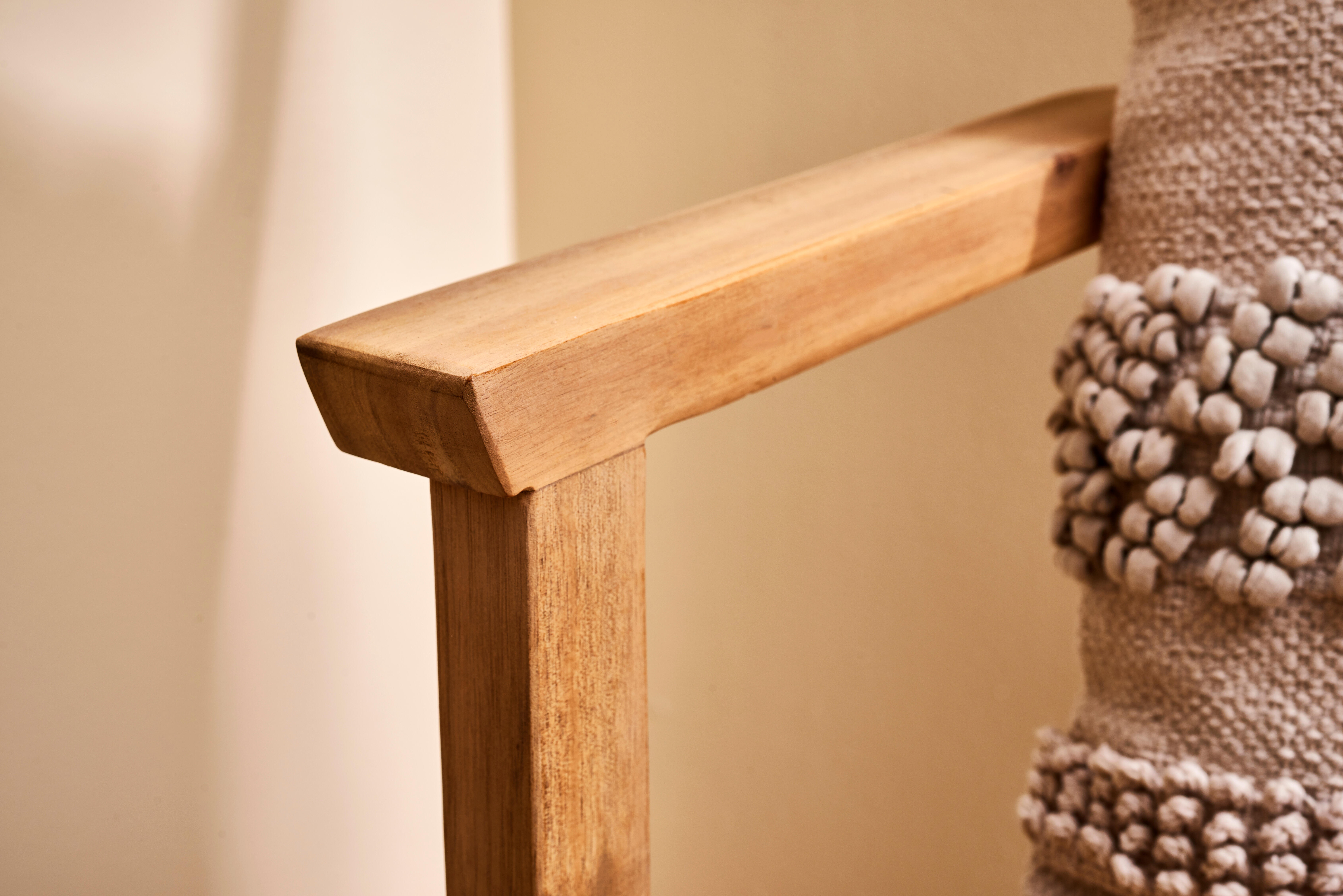 Banco de madeira NATERIAL SOLIS 120X55CM - 5