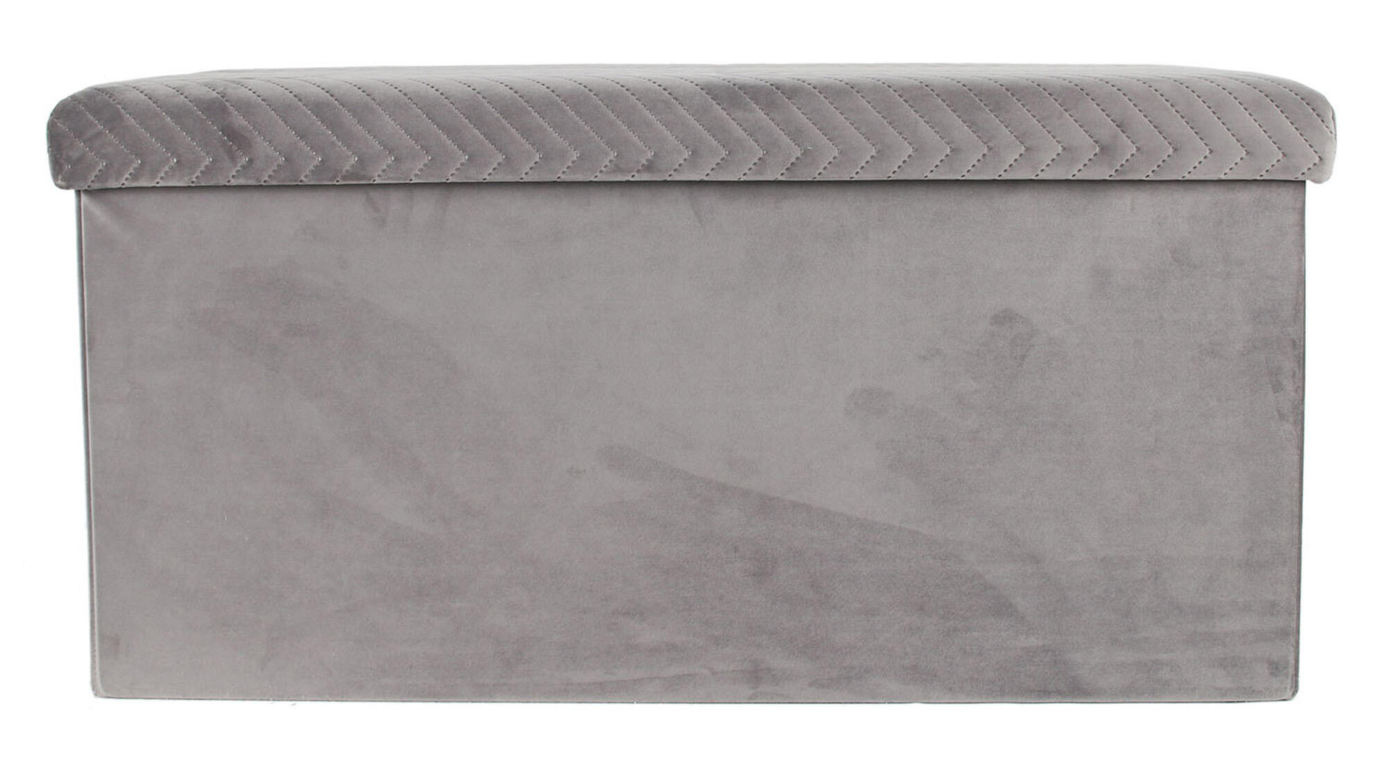 Baúl pie de cama con color gris 76x38x38 cm (anchoxaltoxfondo)