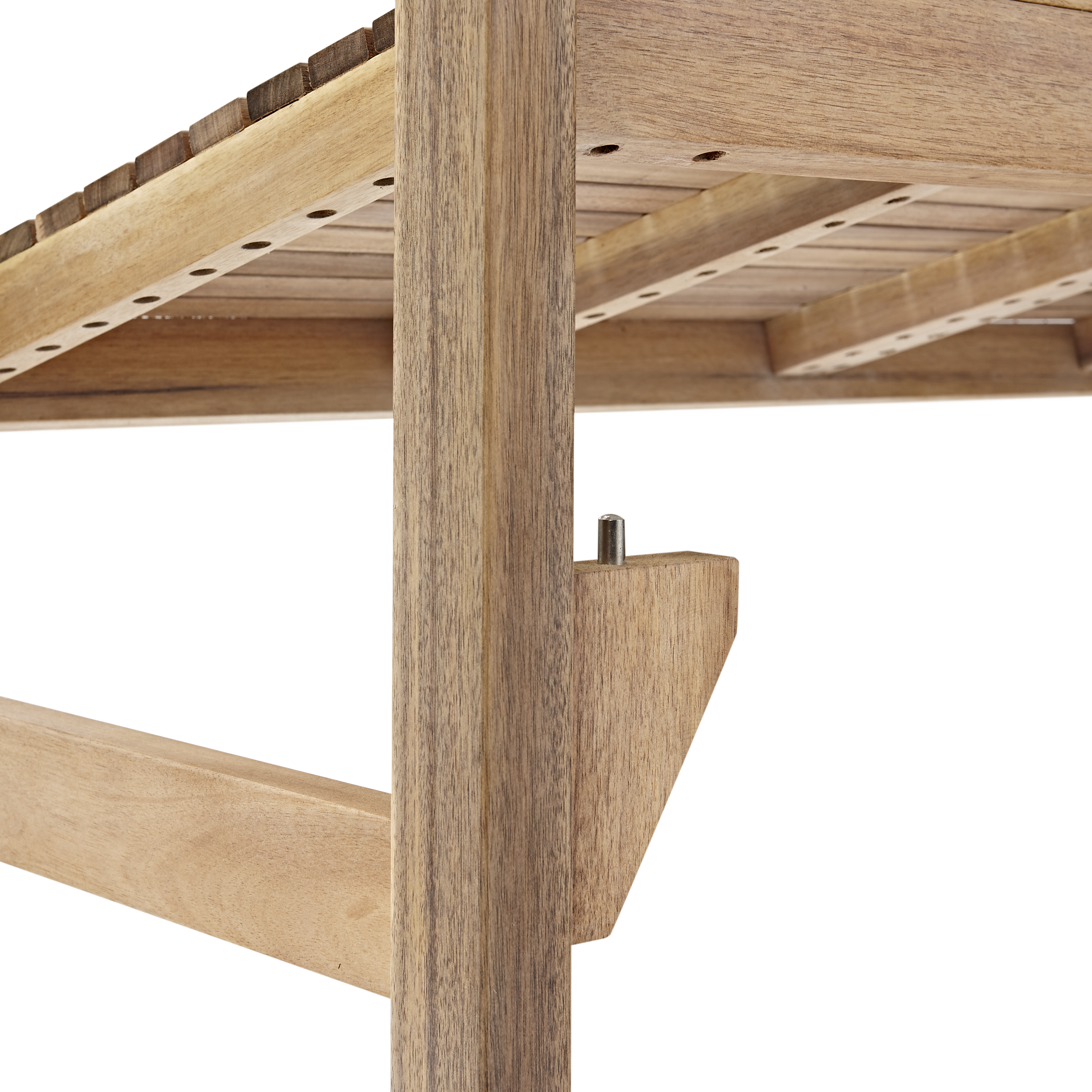 Banco de madeira NATERIAL SOLIS 120X55CM - 7