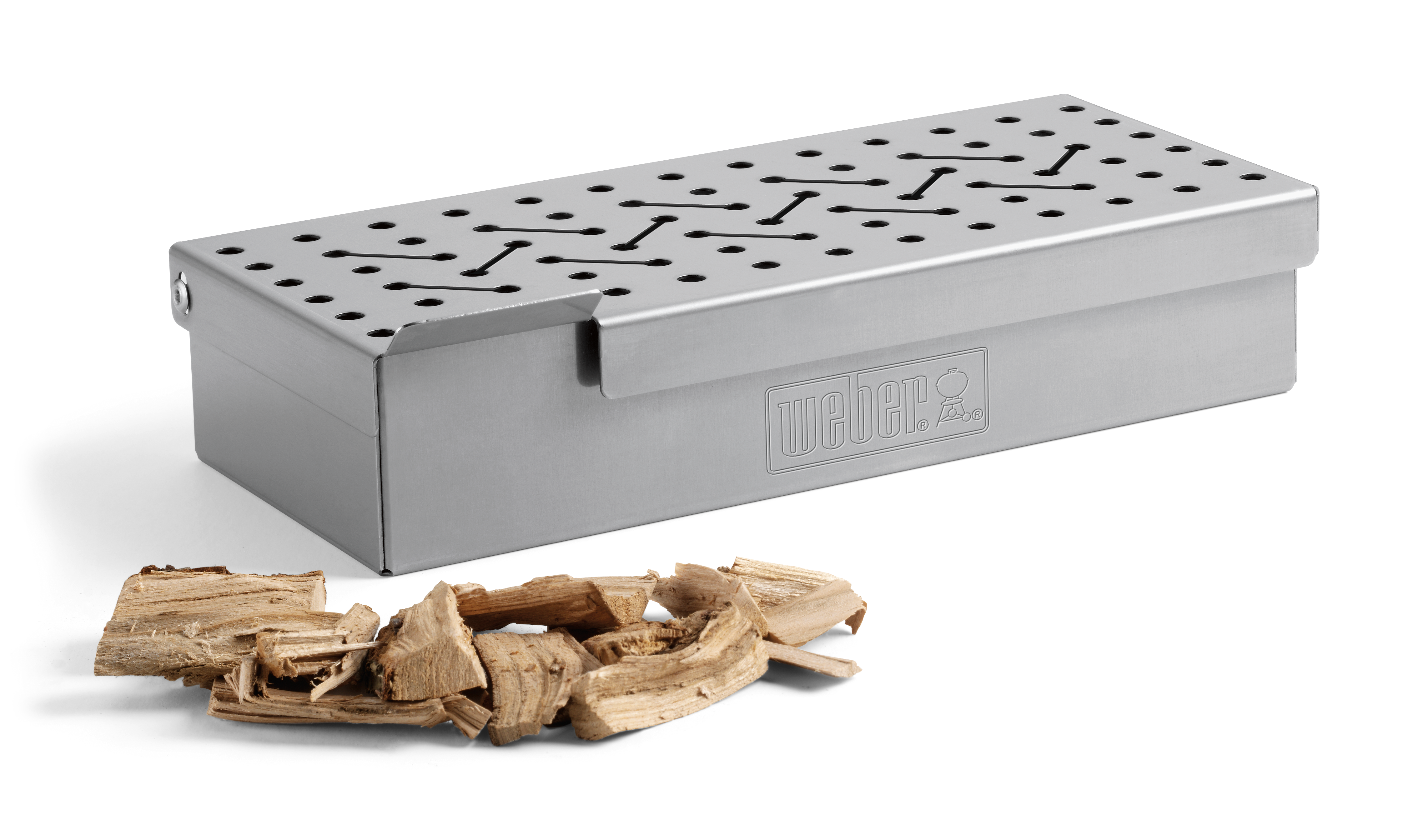 Box affumicatura in inox WEBER L 28.2 x L 6.5 x H 6.5 cm - 4