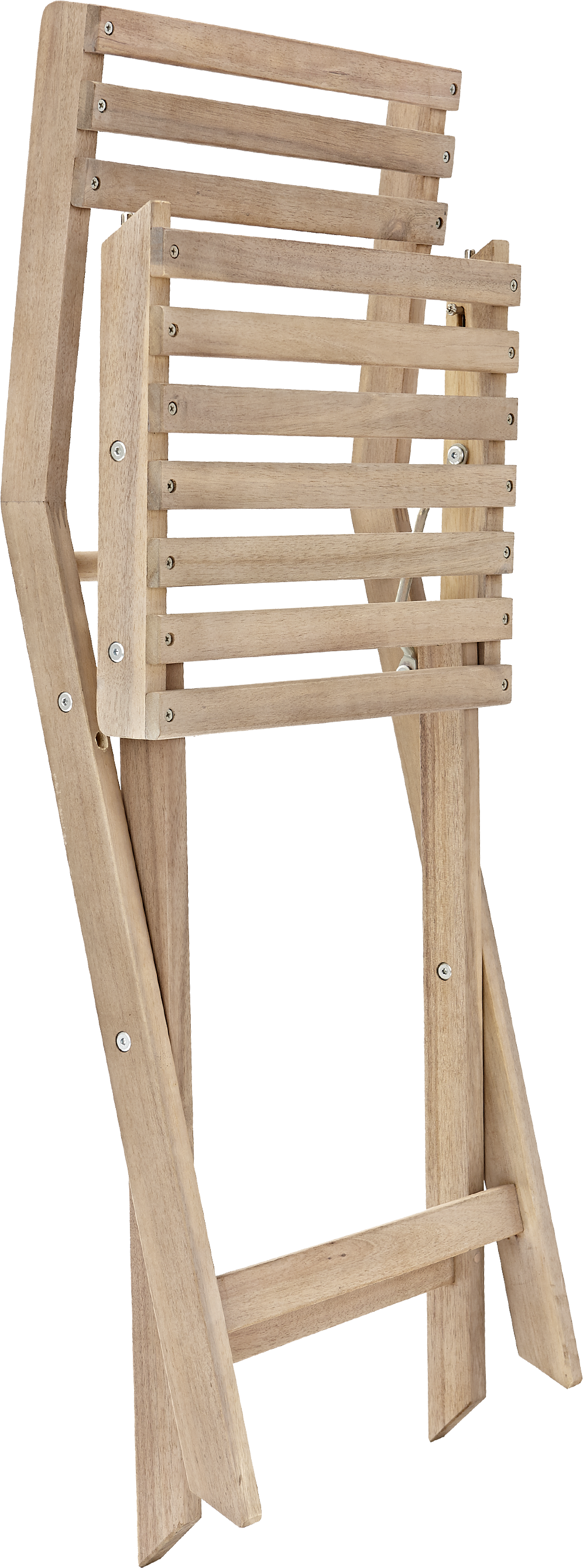 Set tavolo e sedie Solis NATERIAL in acacia beige per 2 persone - 11