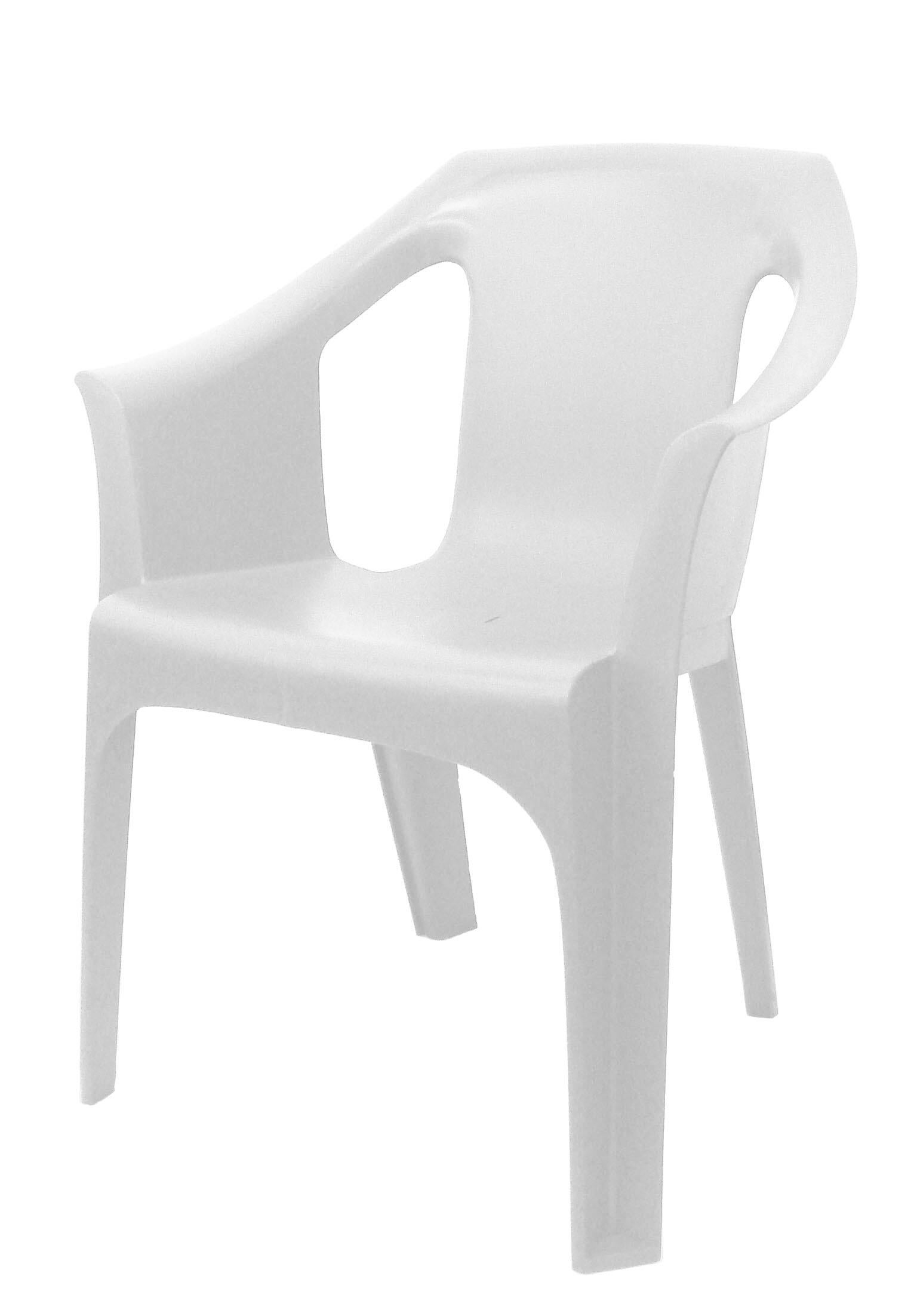 Cadeira de resina COOL BRANCO - 3