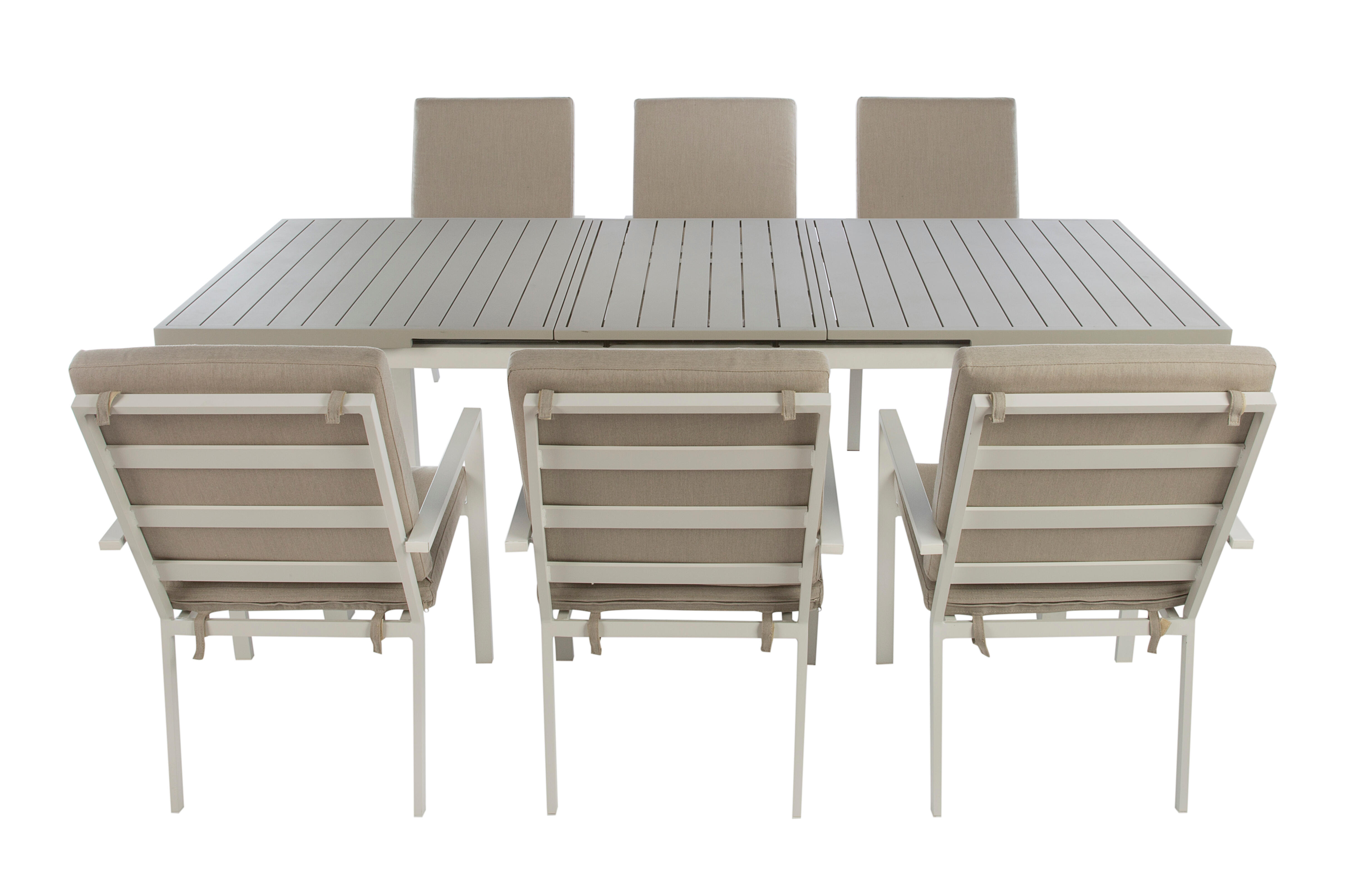 2 Cadeiras de alumínio NATERIAL LAS VEGAS BRANCO - 29