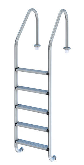 Escalera para piscina 5 peldaños qp standard plus