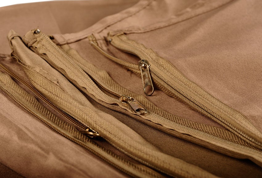 Cortina de poliéster marrón 300x400cm - 4