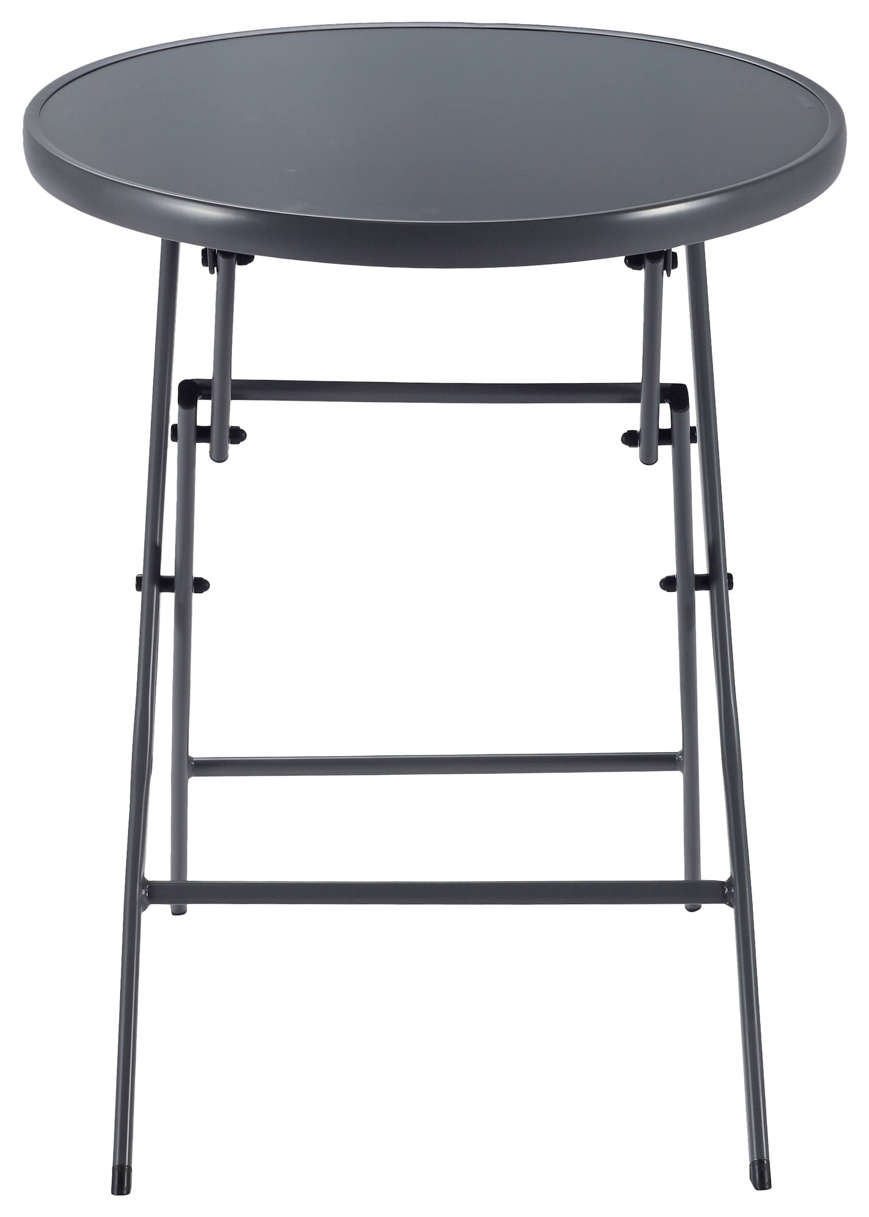 Mesa de metal NATERIAL EMYS D60CM ANTRACITE - 31