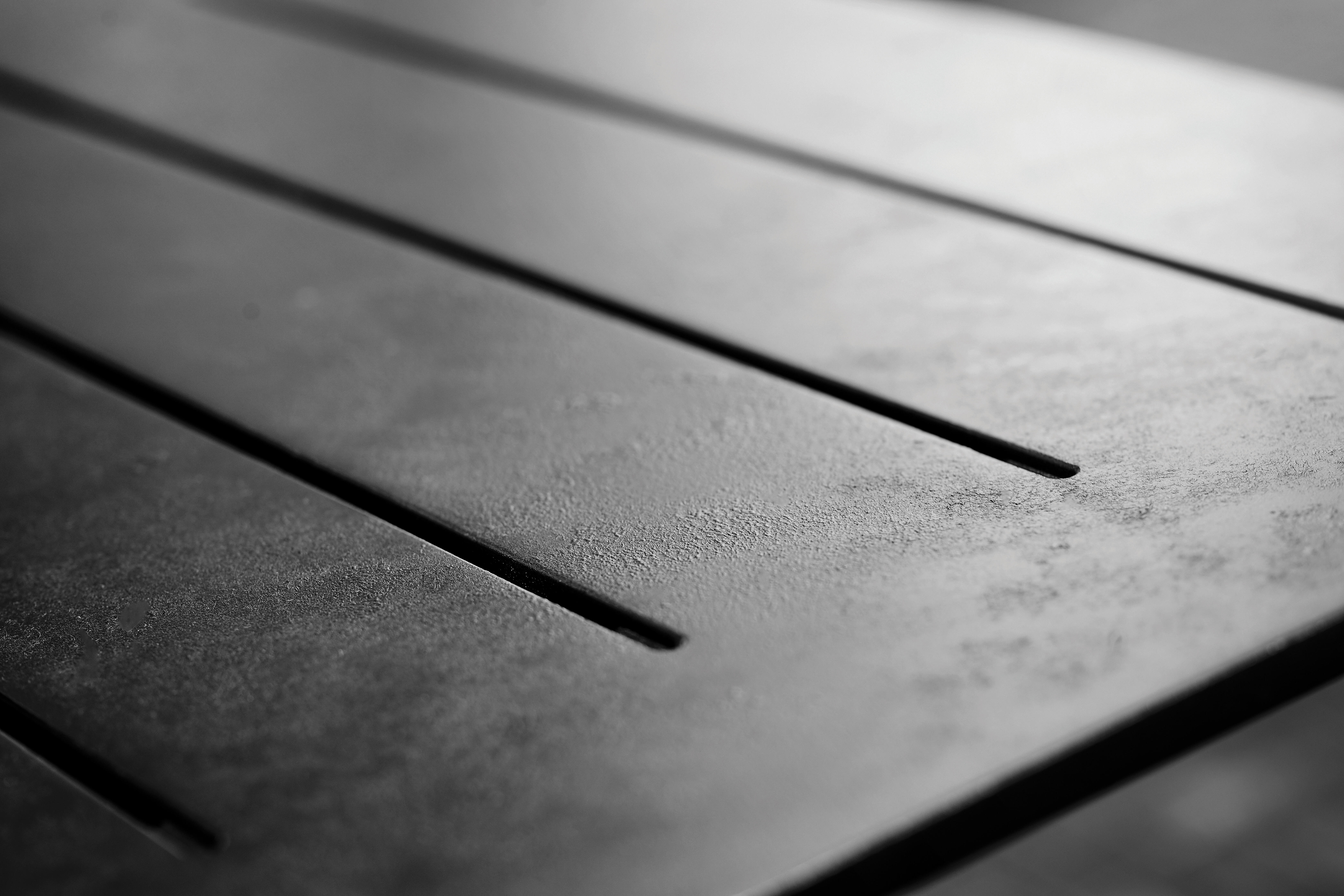 Tavolo da pranzo per giardino Metalea KETER struttura e superficie in resina grigio per 6 persone 146x90cm - 13