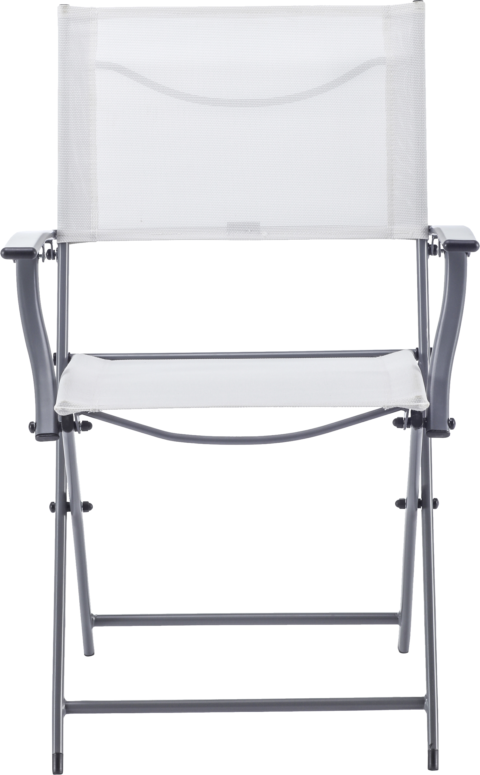 Cadeira de metal NATERIAL EMYS COM BRAÇOS BRANCO - 20