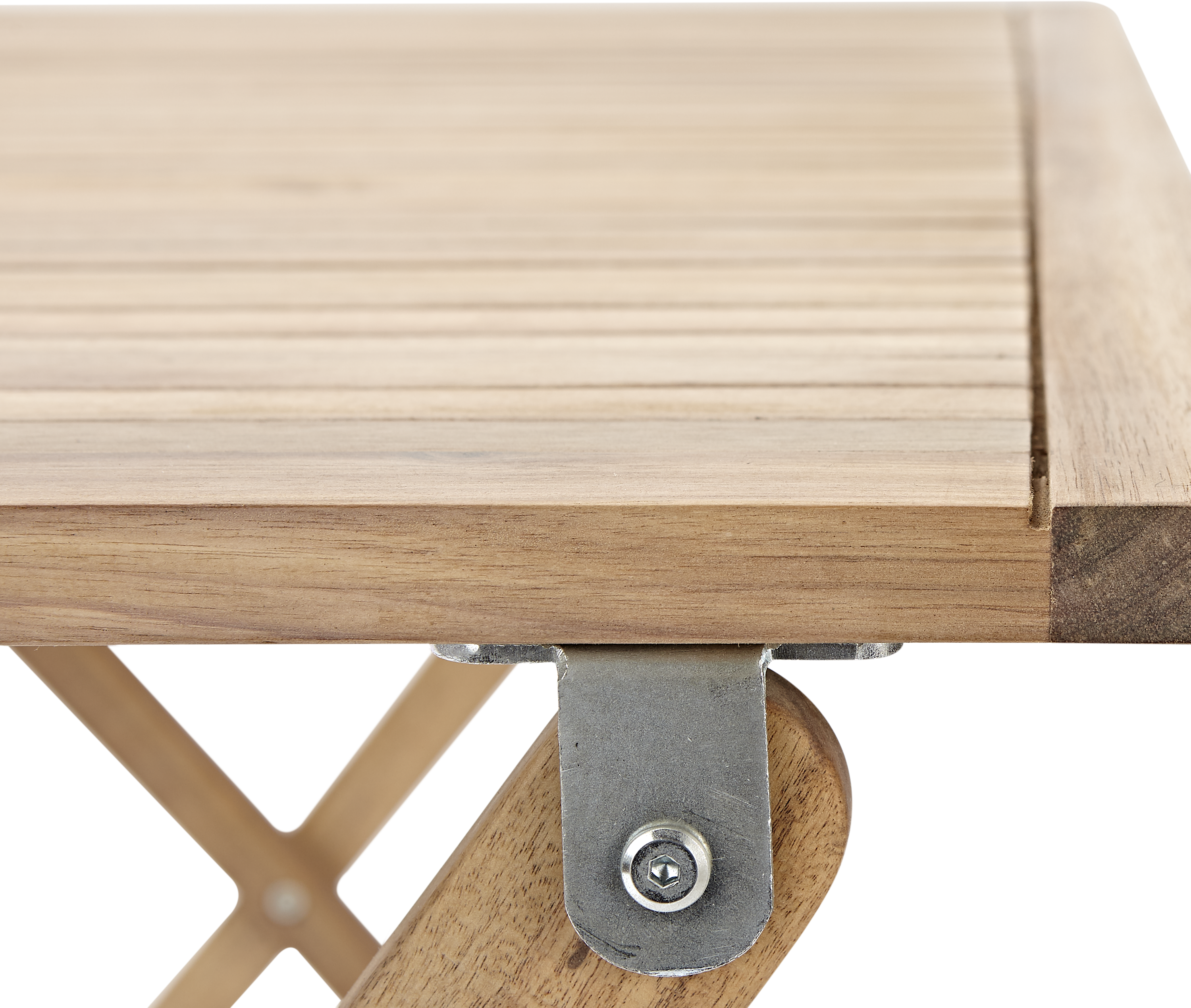 Mesa de madeira NATERIAL SOLIS ORIGAMI 114X70CM ACACIA - 26