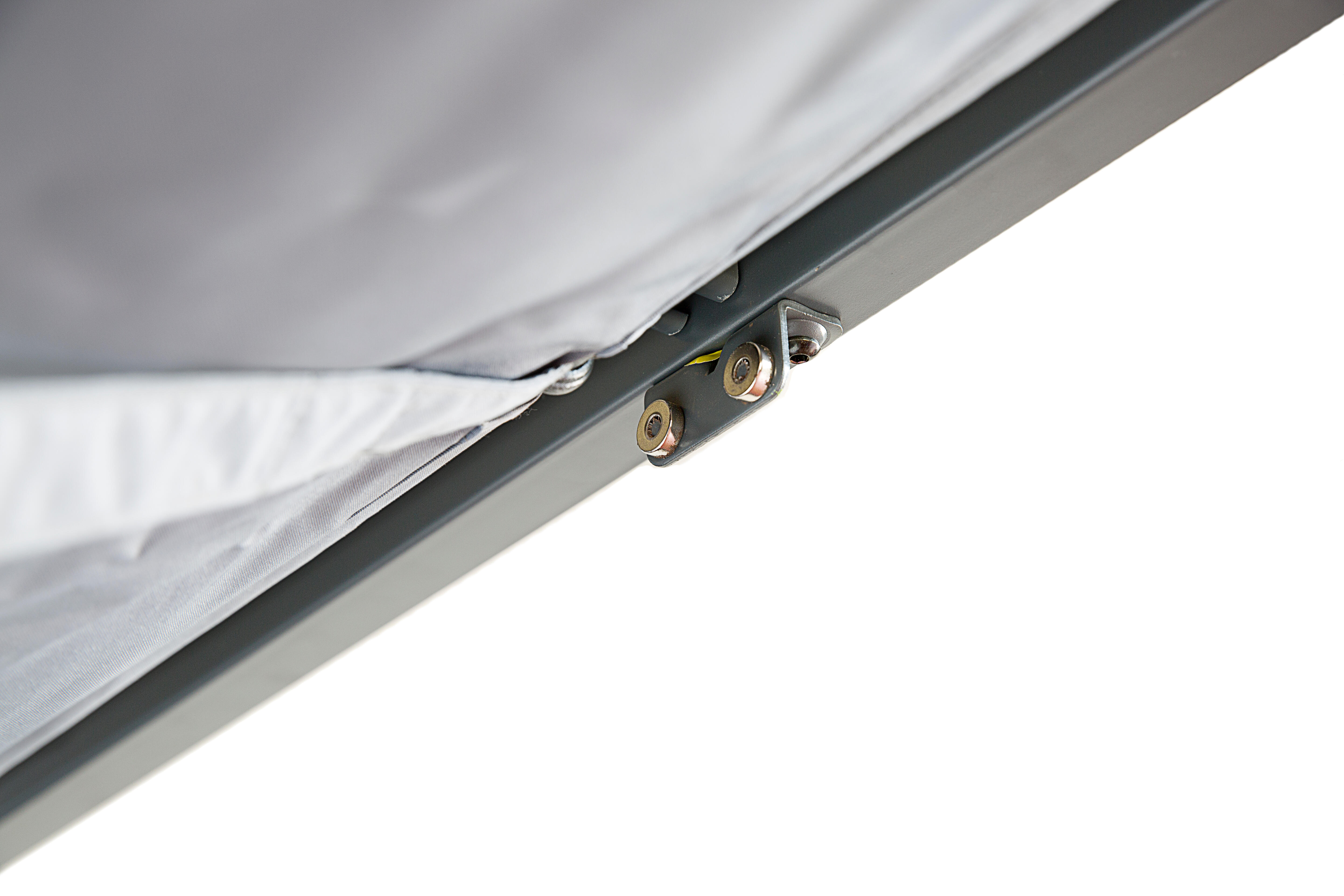 Pérgola de acero NATERIAL Horali gris 297x297 cm - 6