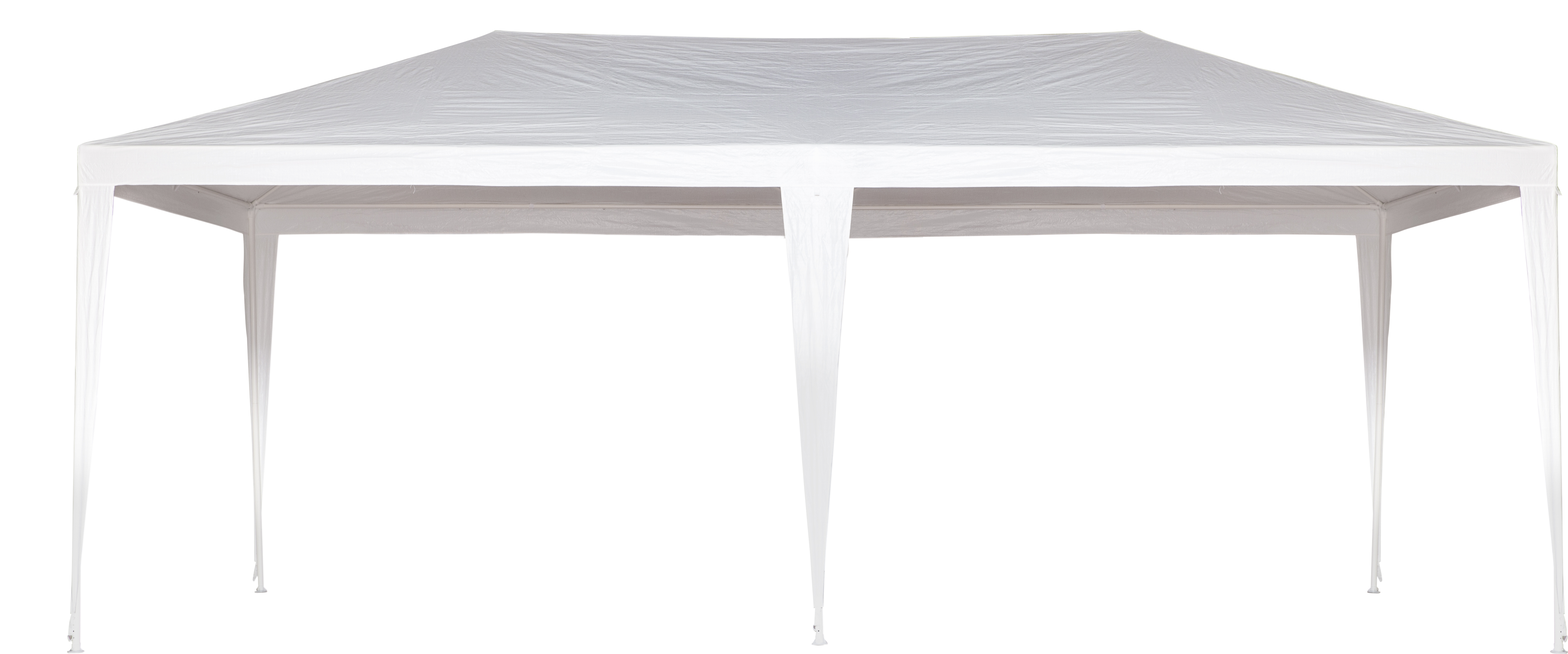 Cenador de acero con cubierta Celebration de 595 x 295 cm blanco - 2