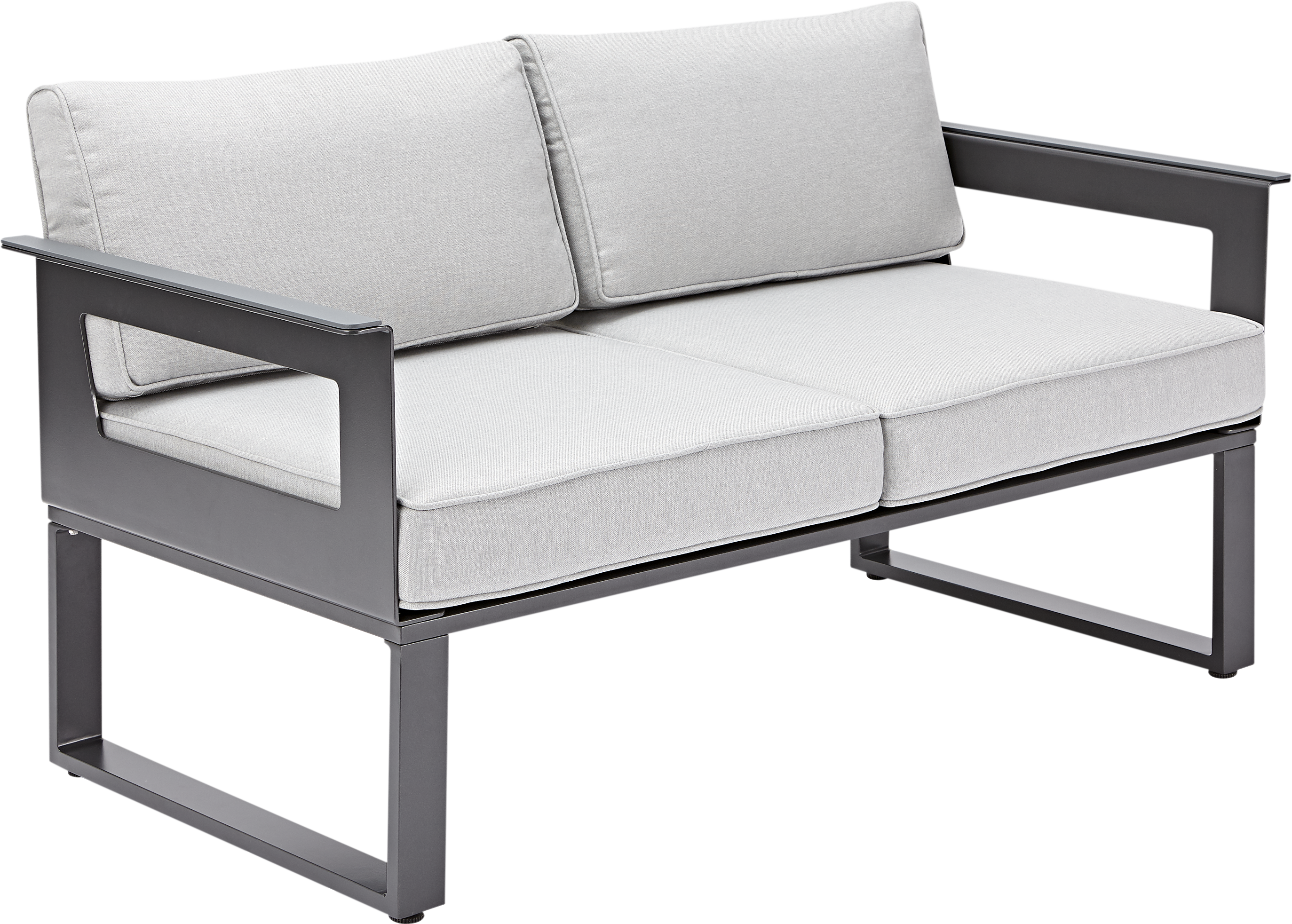 Conjunto jardim relax mesa e cadeira alumínio cinzento Odyssea Naterial - 30
