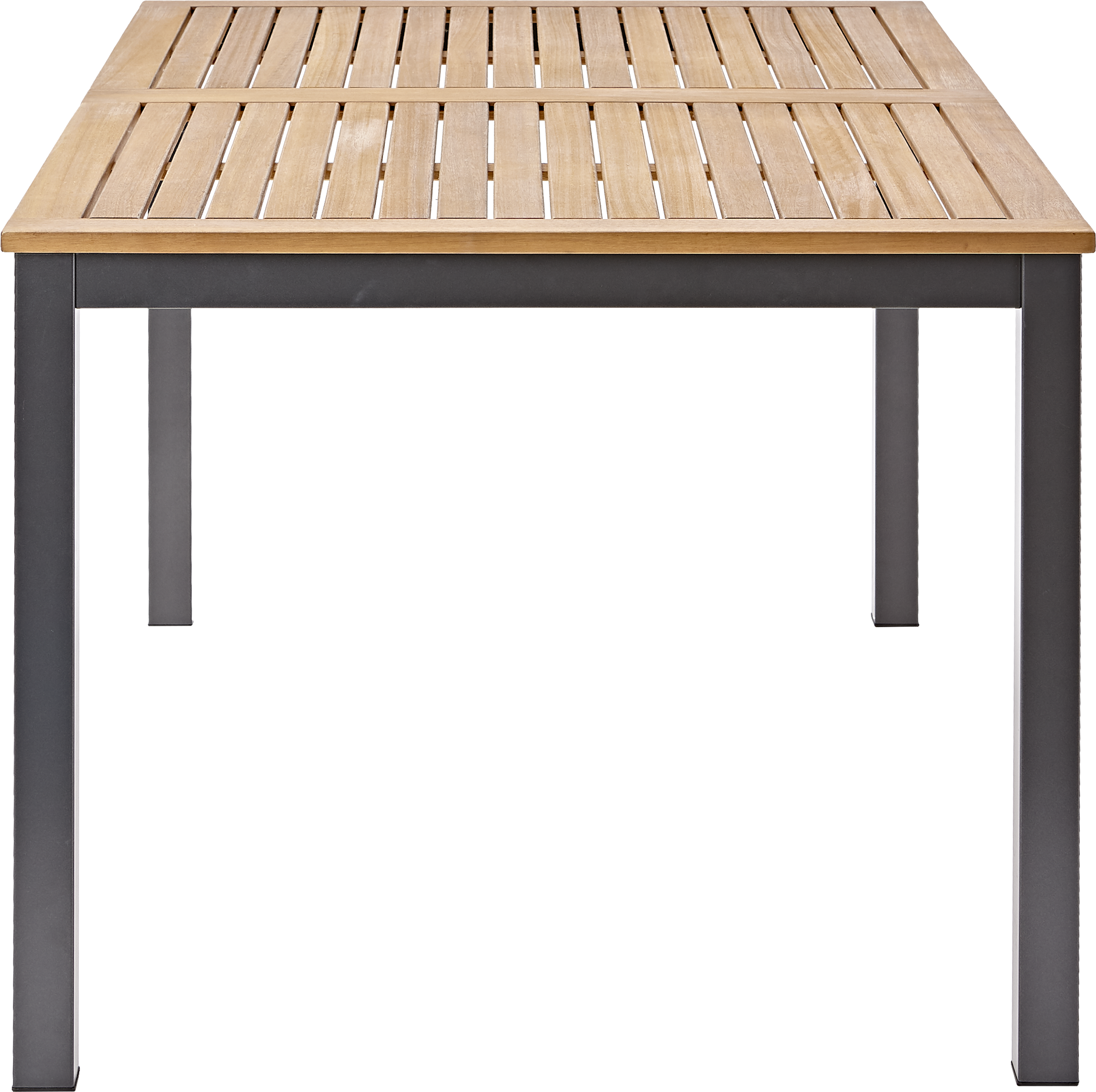 Mesa de jardín de madera Oris de 89x74.6x150 cm - 3