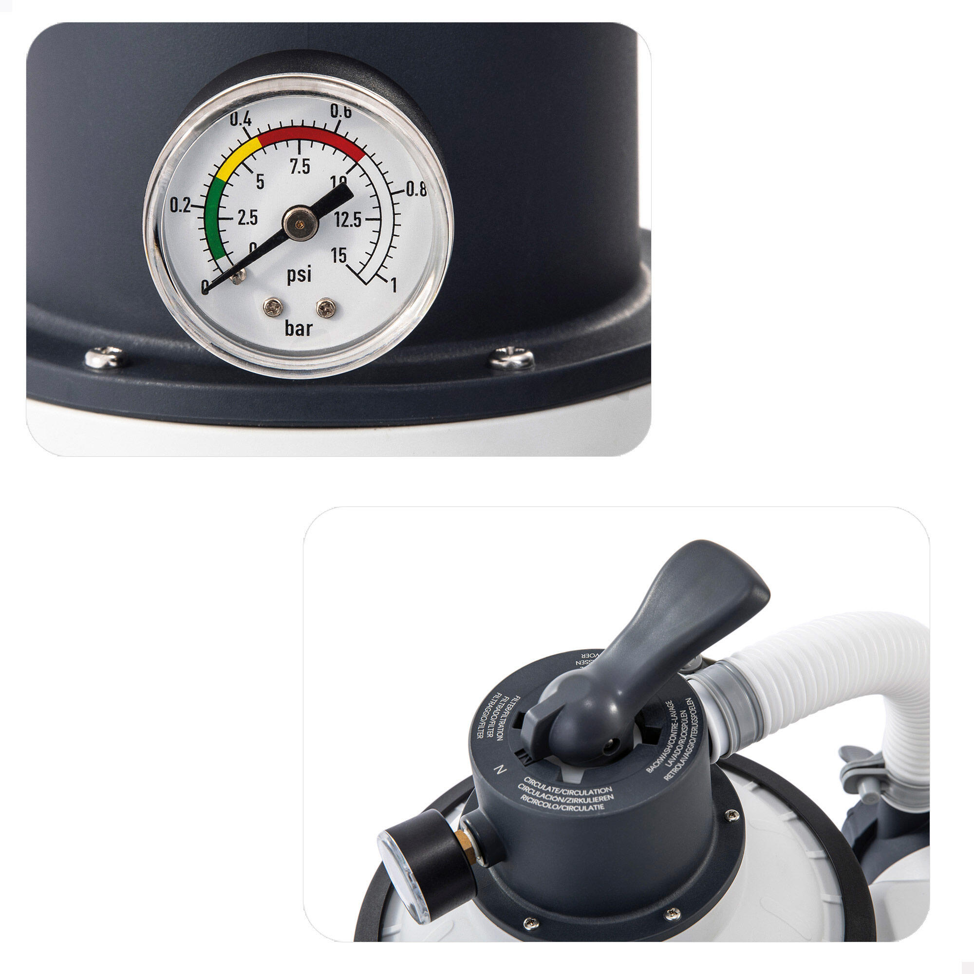 Monobloco 3500L/h piscina até 17 m³ Intex - 9