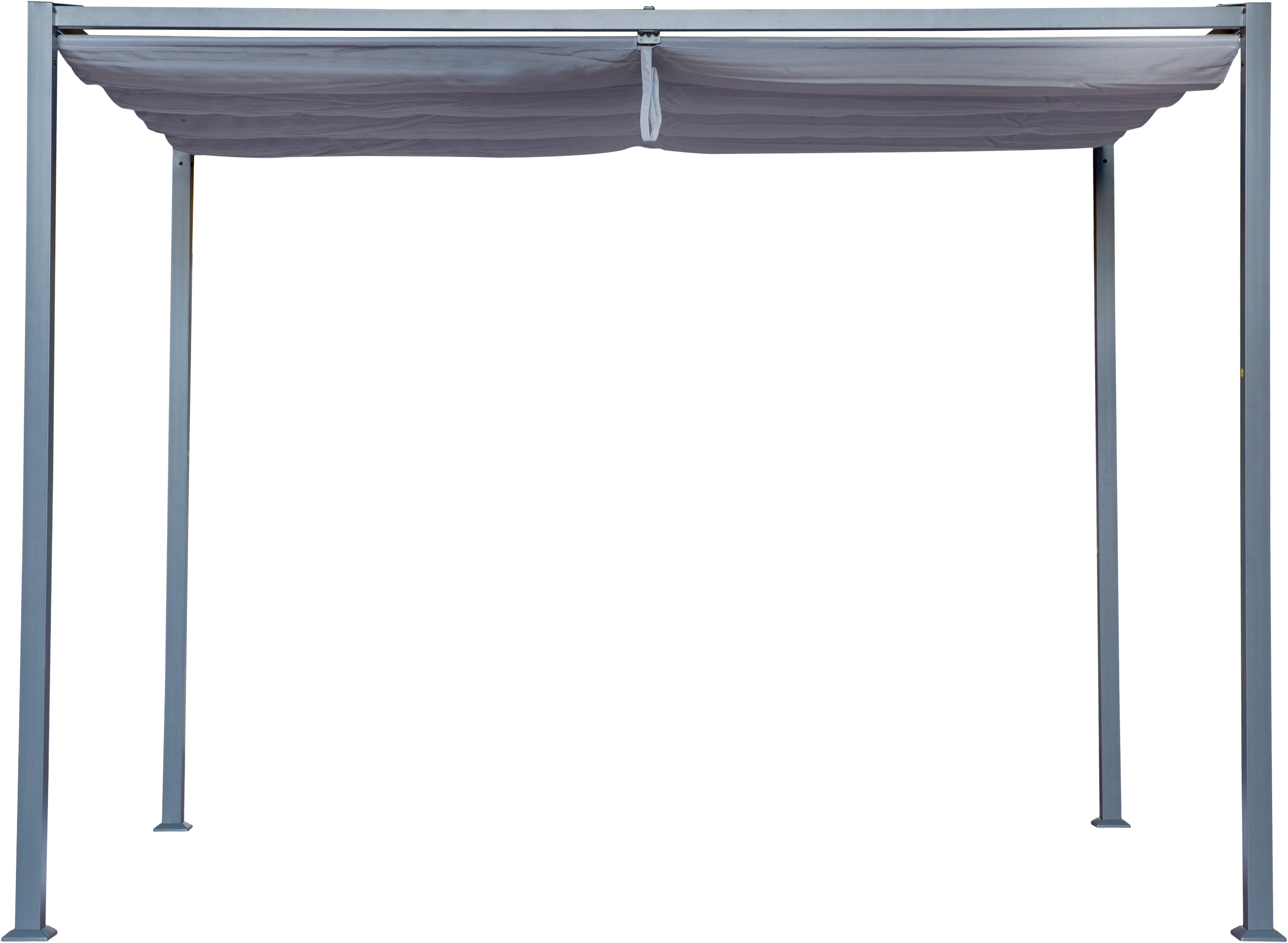 Pergola in acciaio antracite copertura mobile 2x3m - Horali NATERIAL - 5