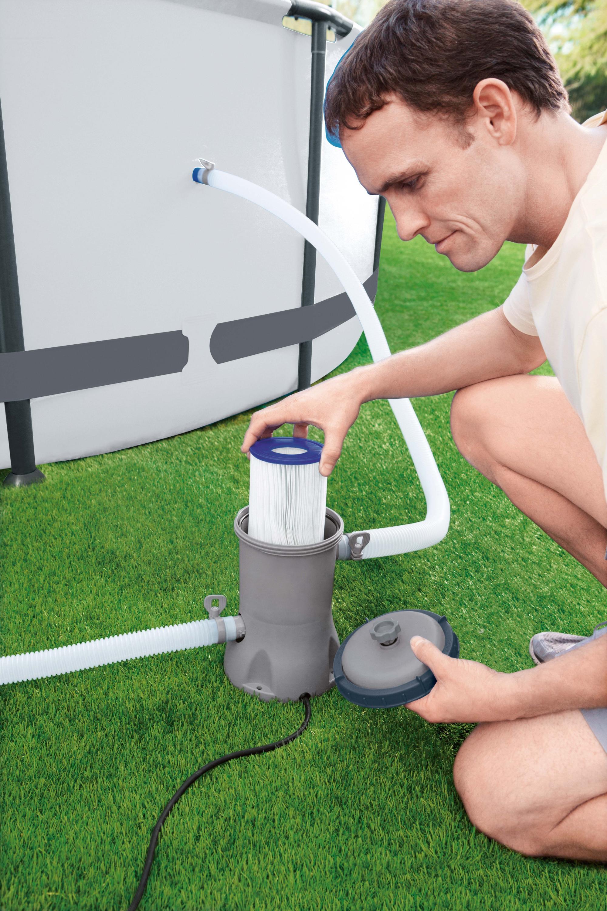 Filtro a cartuccia per pompa per piscina BESTWAY Flowclear 58383 da 2.006LT/H - 4