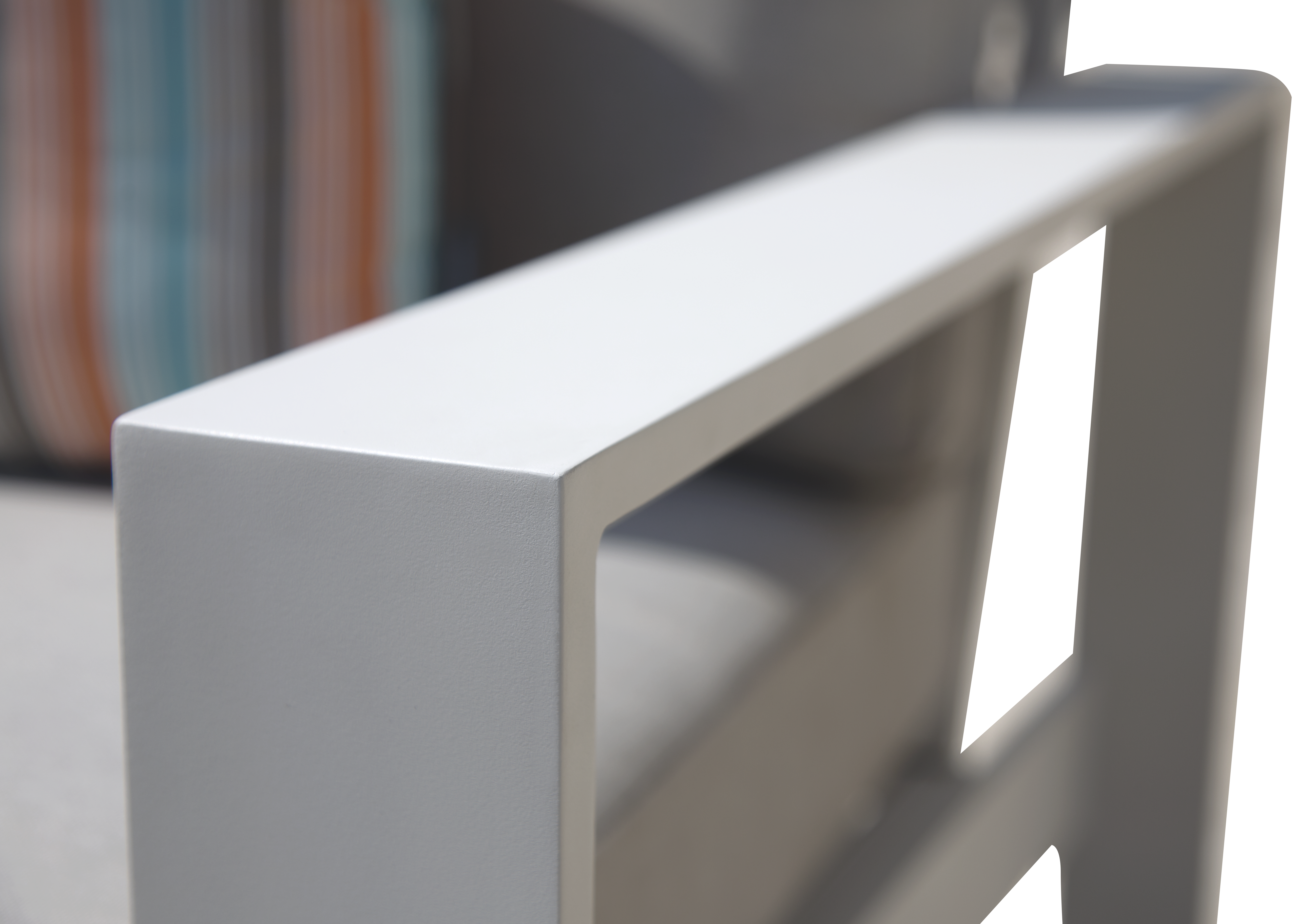 2 Cadeirões de jardim alumínio branco Las Vegas Naterial - 6