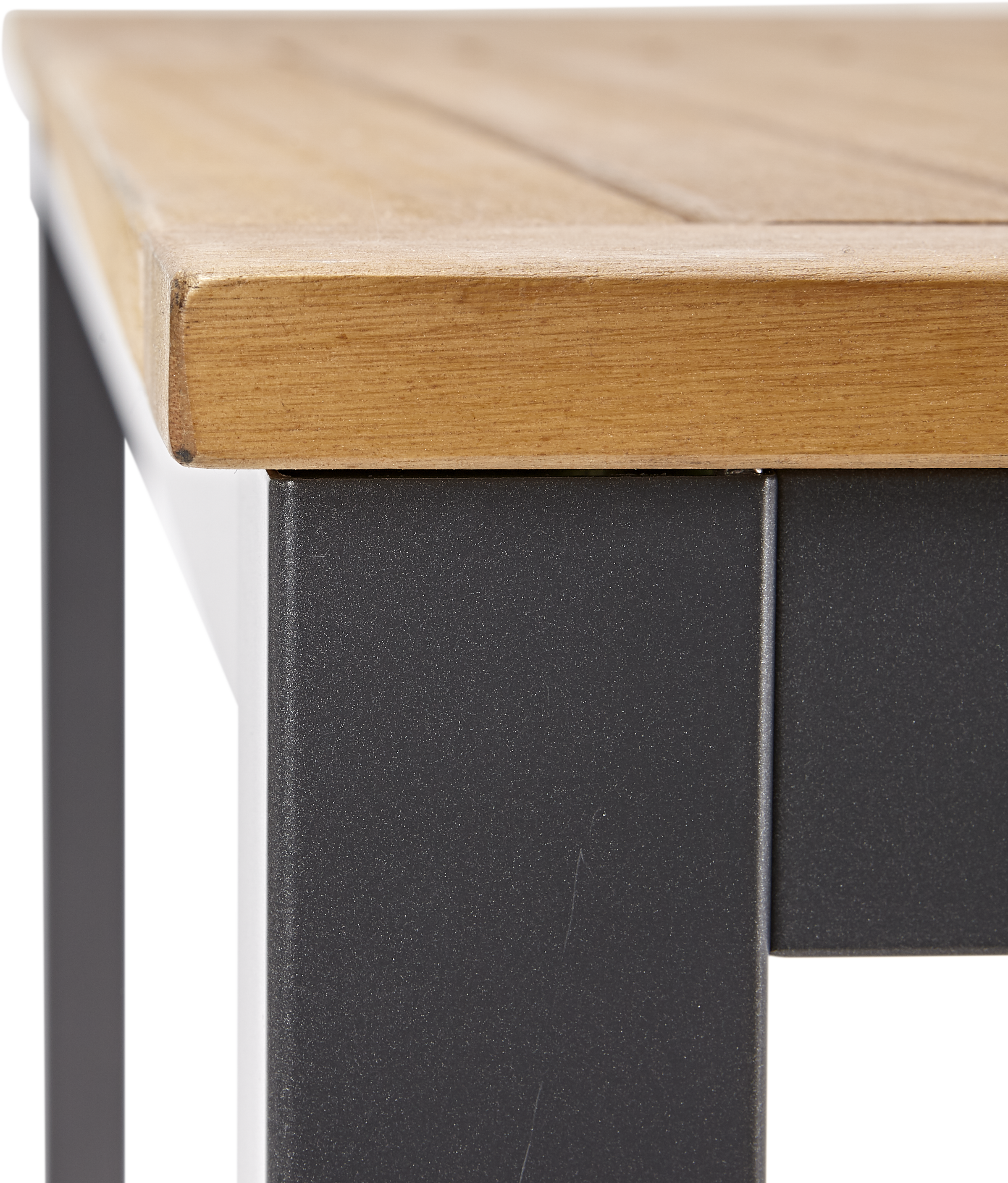 Mesa de jardín de madera Oris de 89x74.6x150 cm - 6