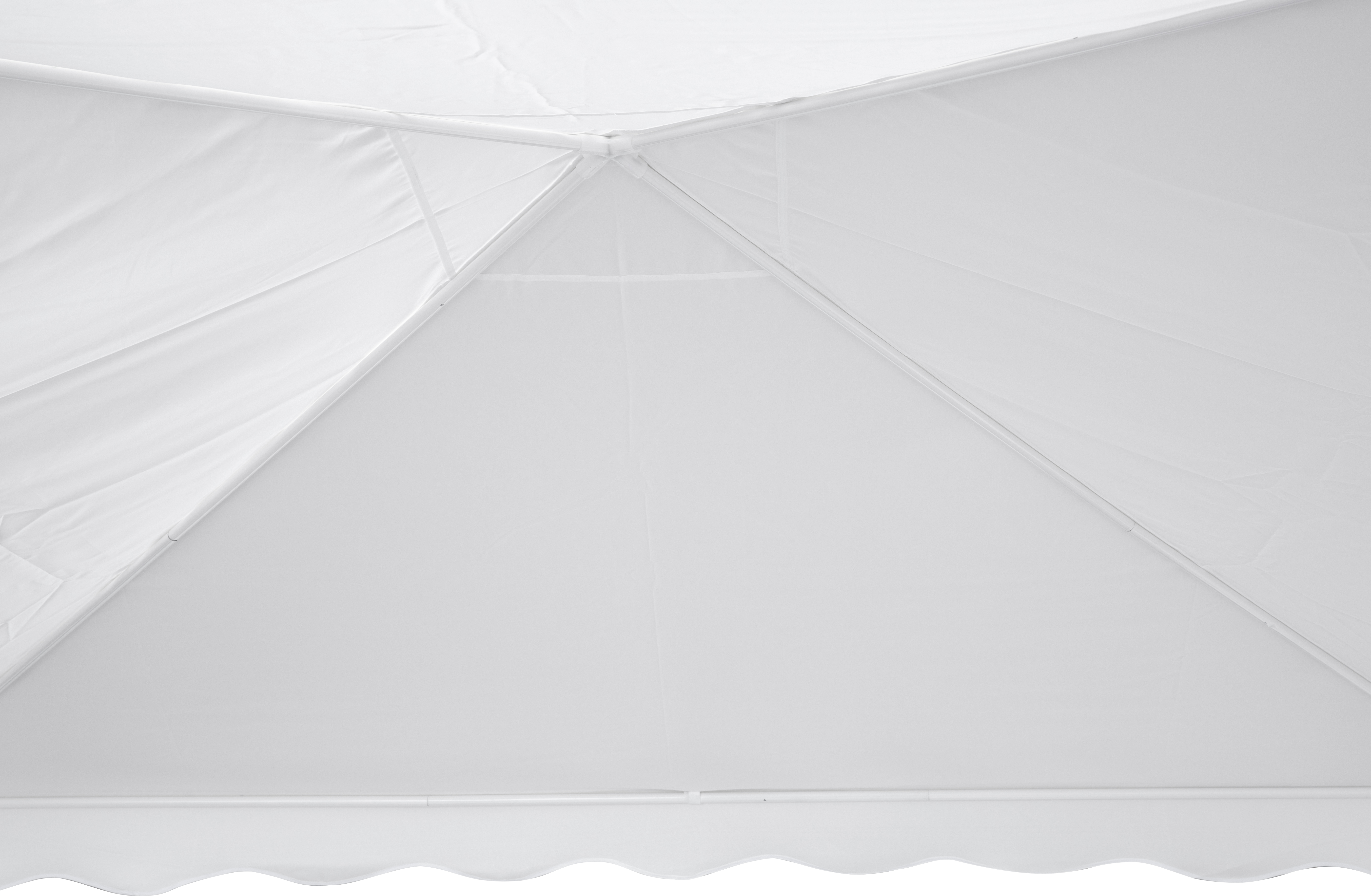 Tenda de metal NATERIAL BASIC PICO BRANCO 3X3M - 8