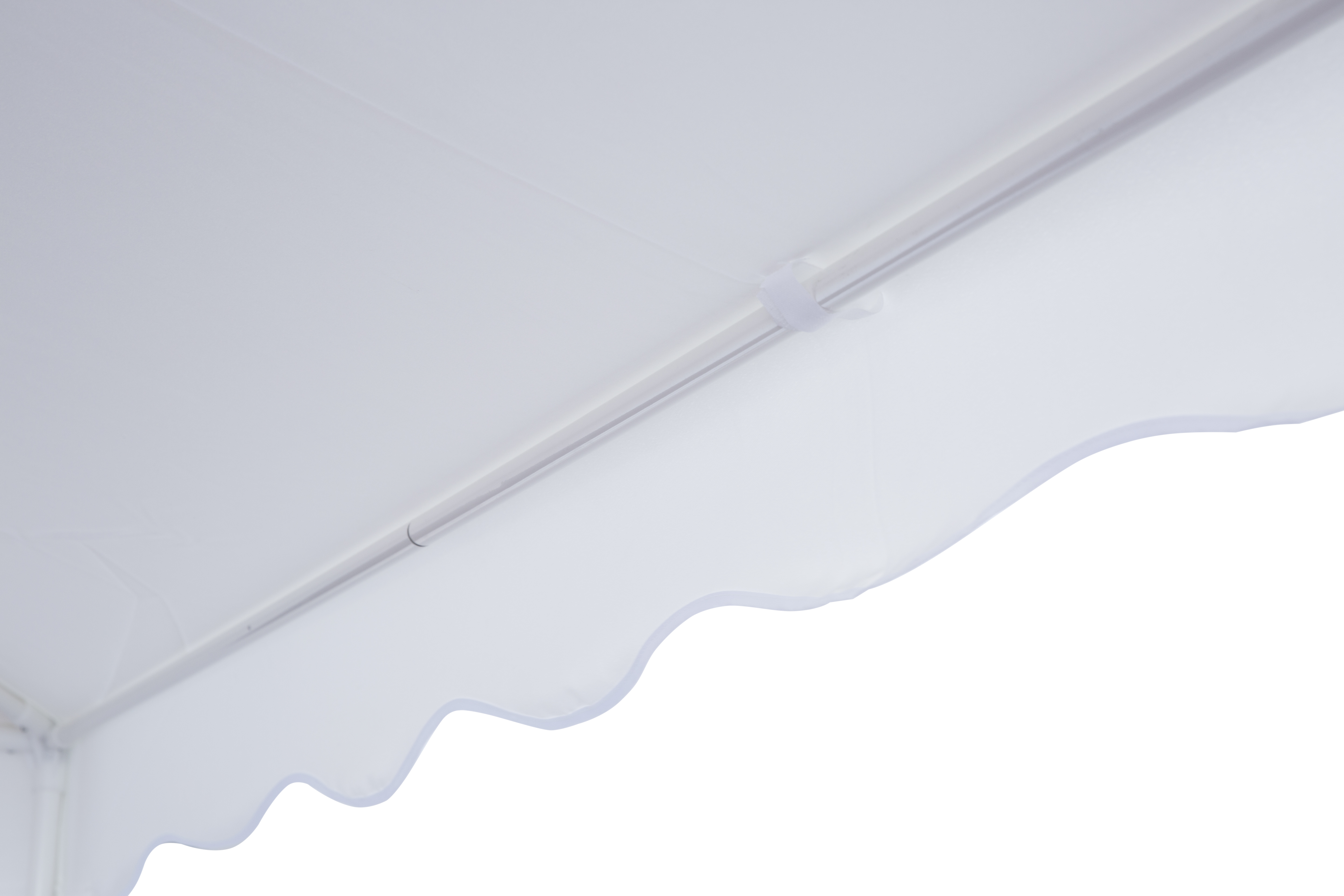 Tenda de metal NATERIAL BASIC PICO BRANCO 3X3M - 7