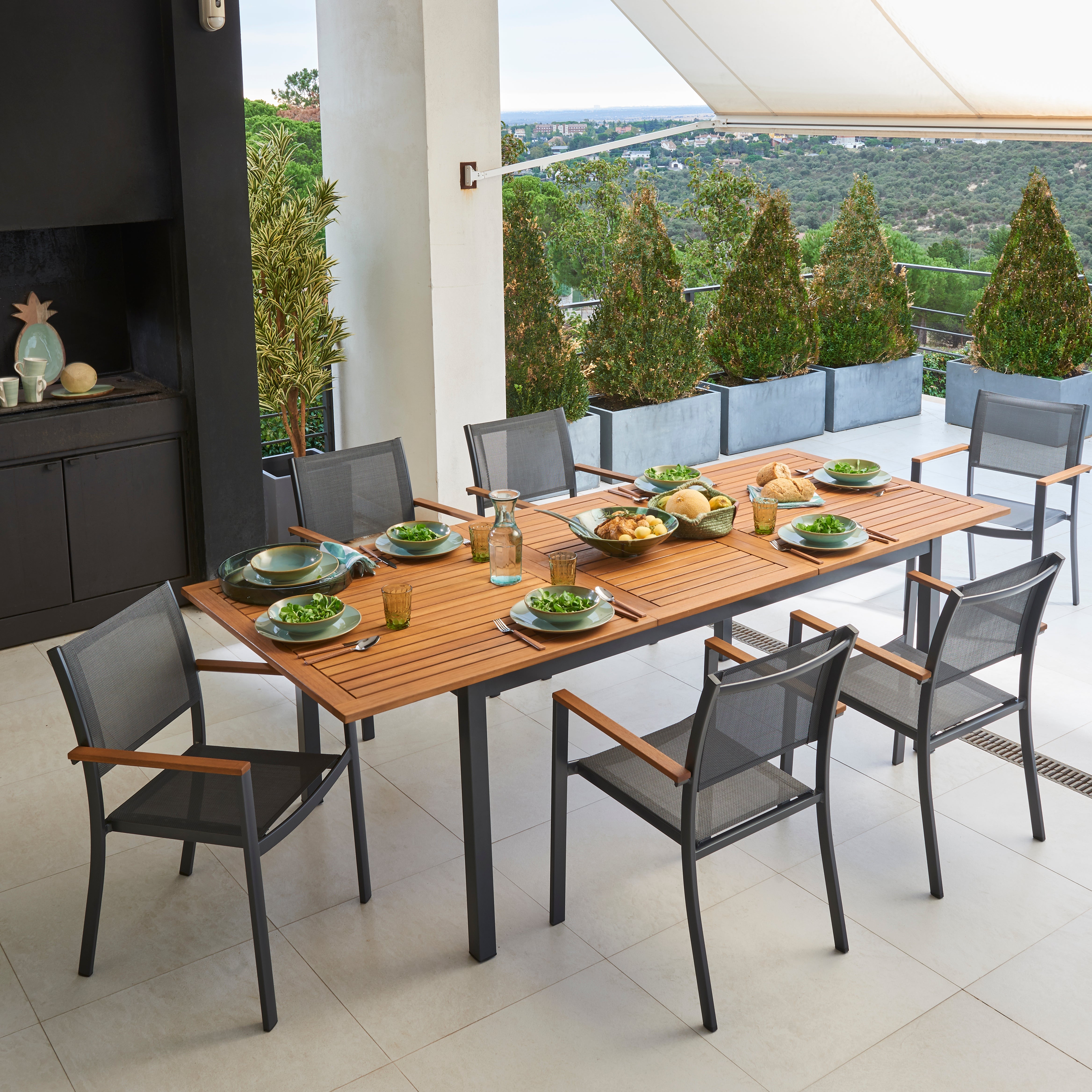Conjuntos mesas y sillas de exterior | Leroy Merlin