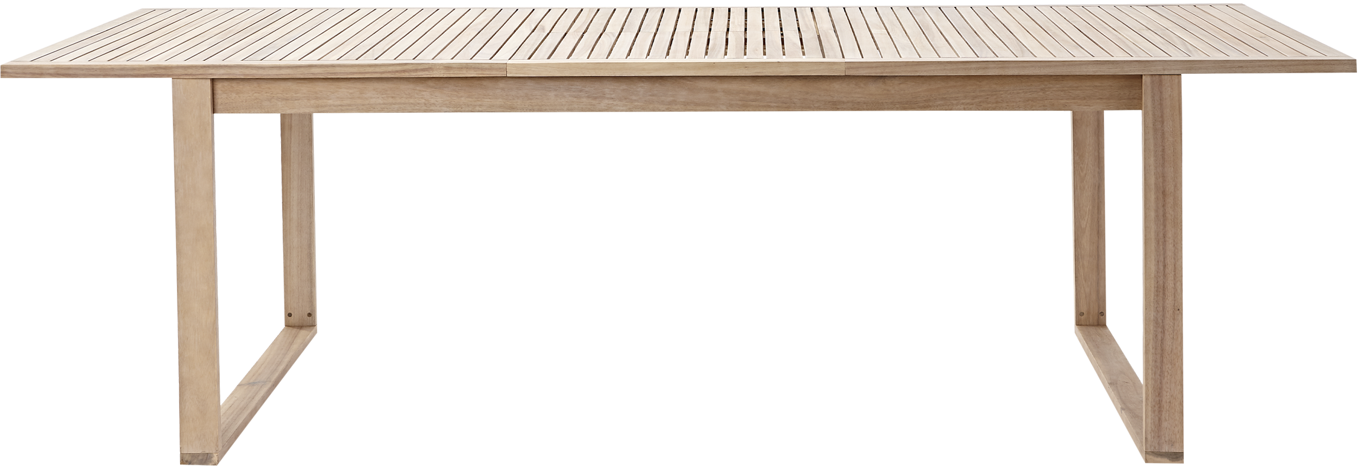 Mesa de madeira NATERIAL SOLARIS BUTTERFLY 180/240X90CM - 38