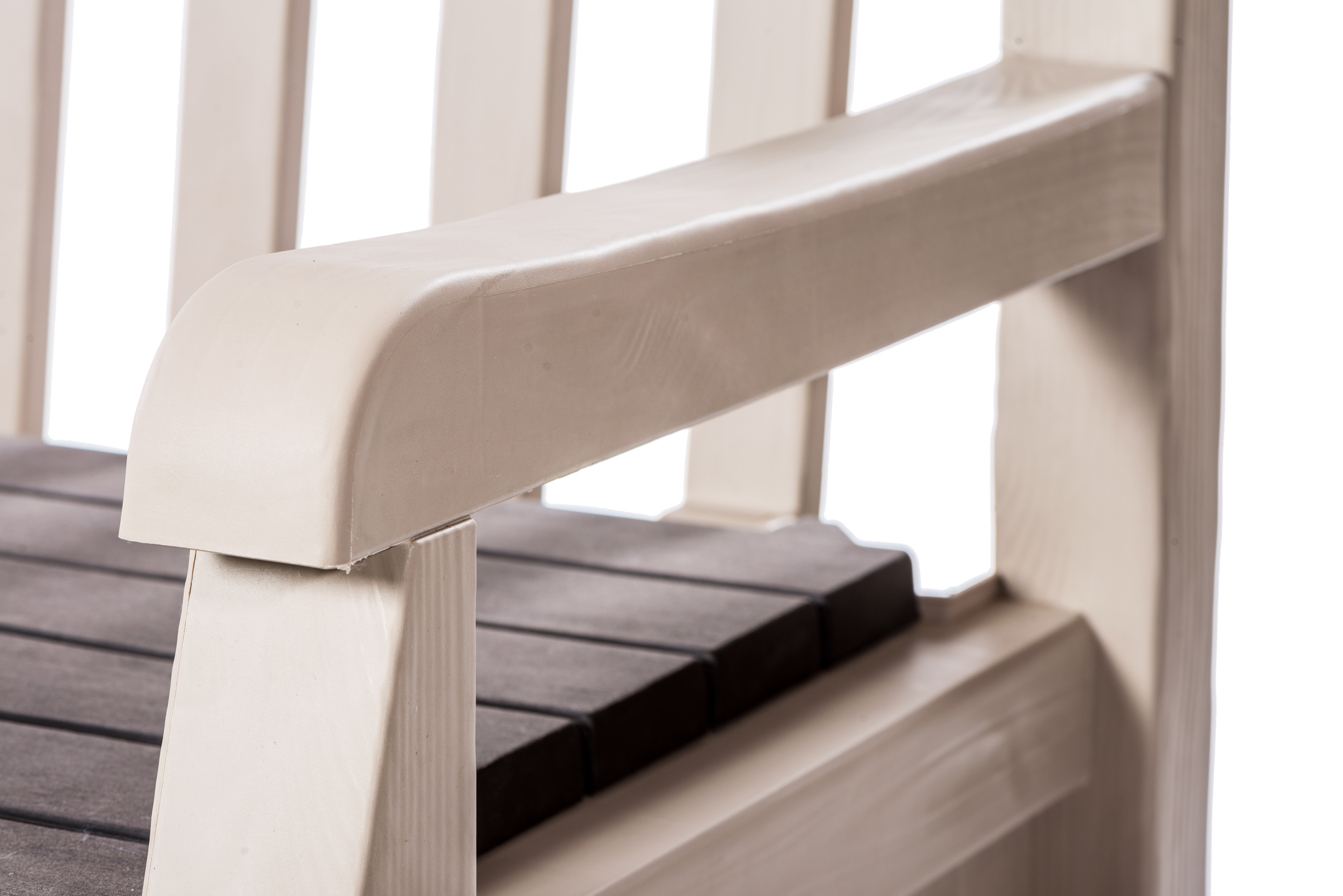 Banco e baú de resina GARDEN BENCH 265L 84X140X60CM - 8