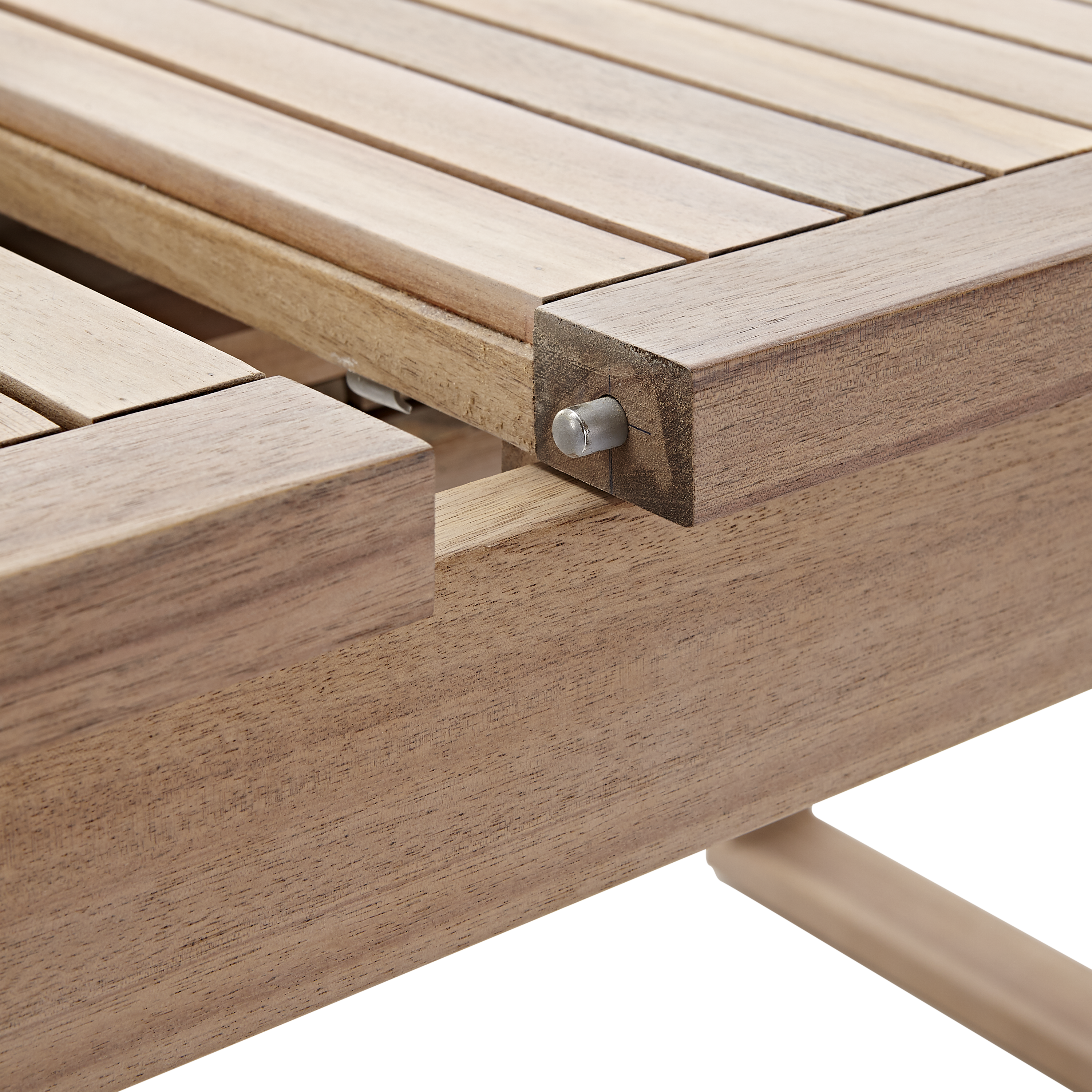 Mesa de madeira NATERIAL SOLARIS BUTTERFLY 180/240X90CM - 57