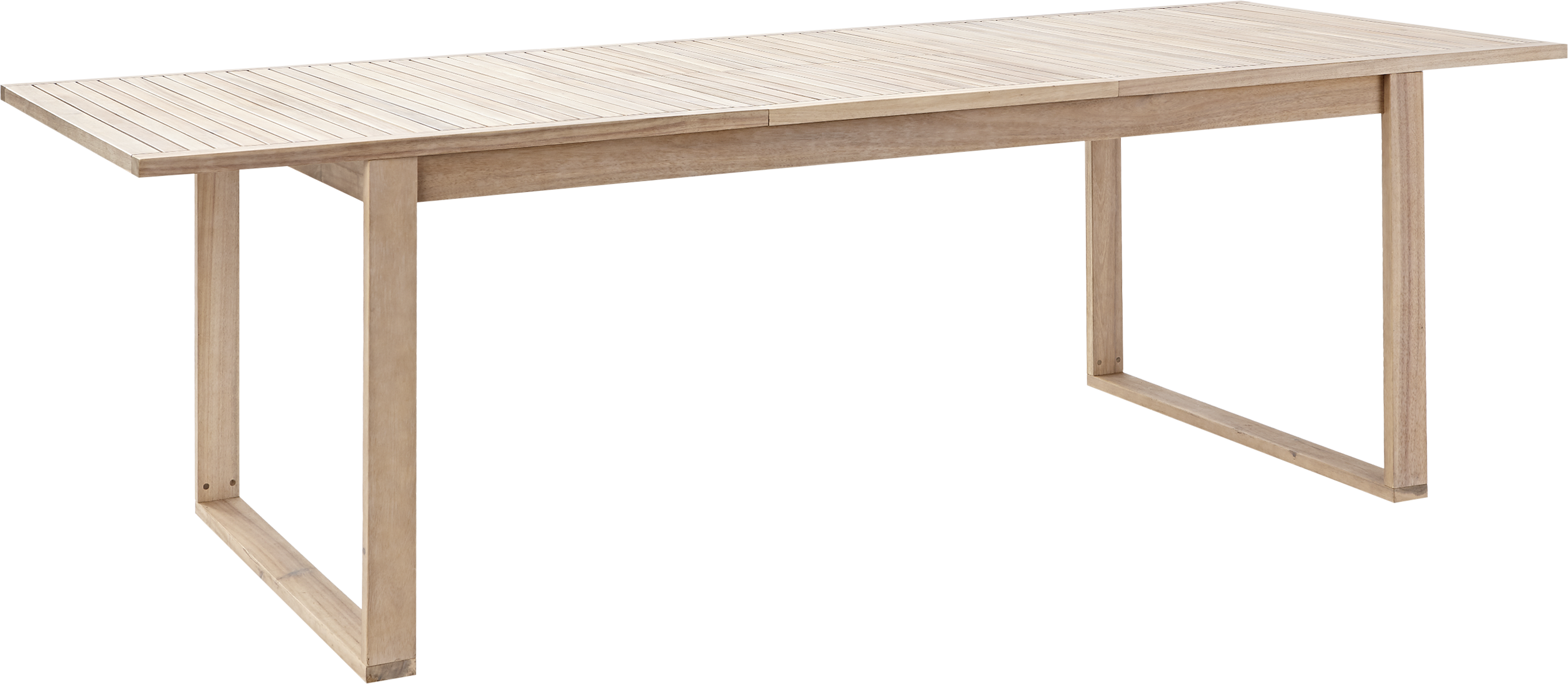 Mesa de madeira NATERIAL SOLARIS BUTTERFLY 180/240X90CM - 39