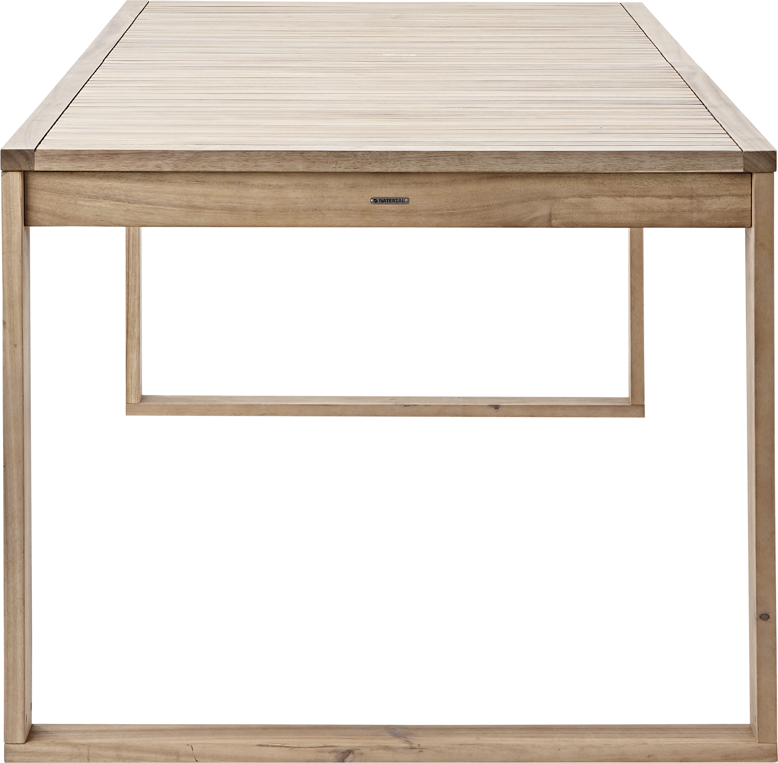 Mesa de madeira NATERIAL SOLARIS BUTTERFLY 180/240X90CM - 37