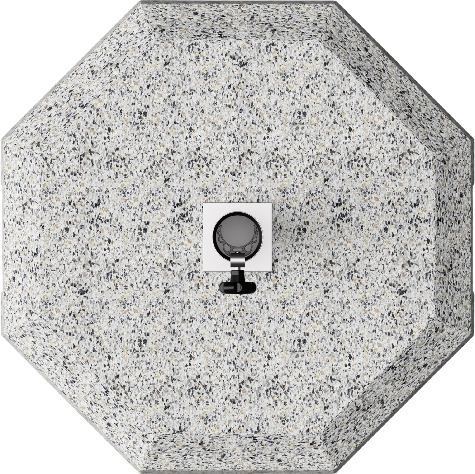 Base octogonal para chapéu-sol betão 37 kg 52x52x10 cm Movelar Inumbra - 2