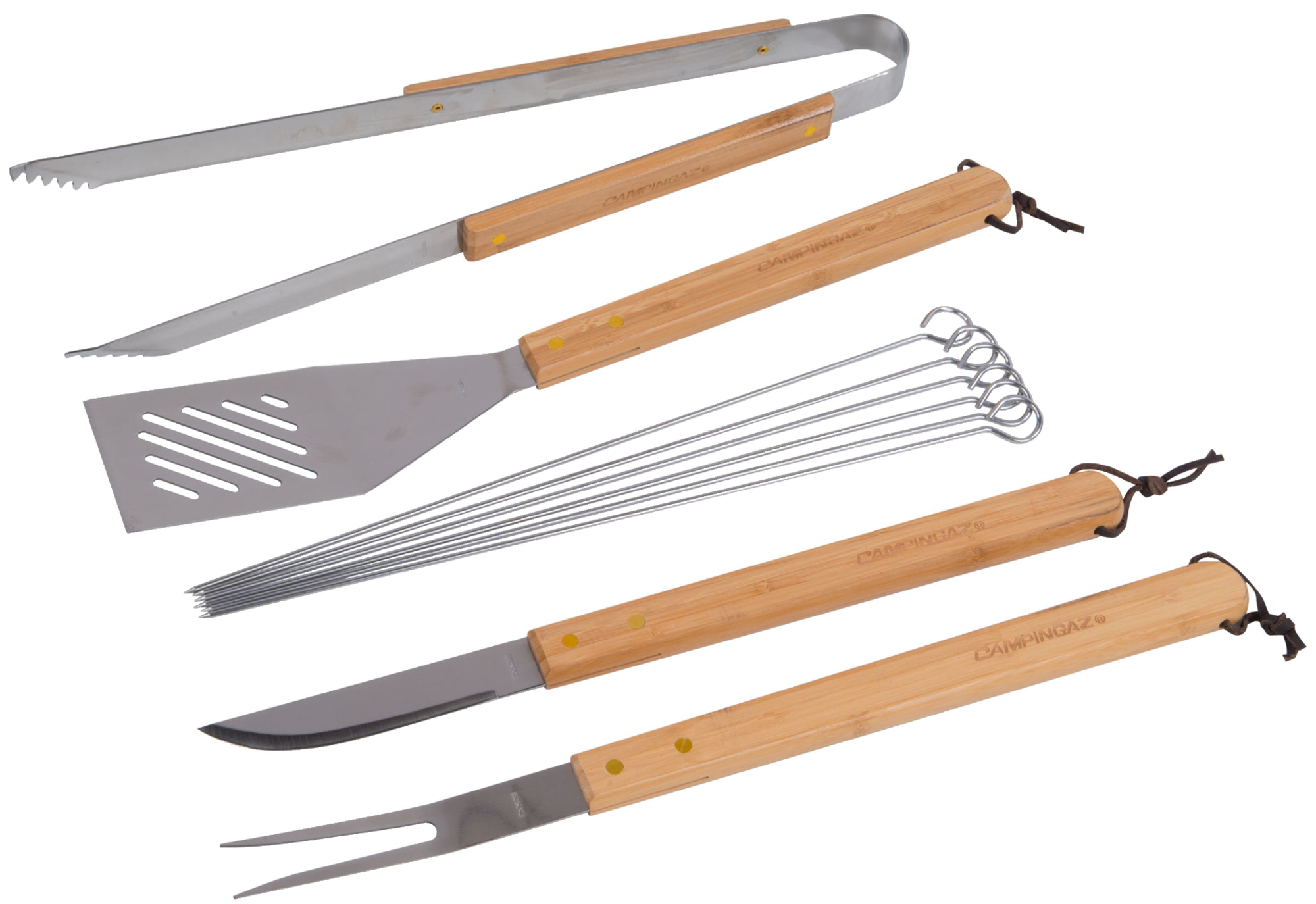 Set di accessori per cibo per barbecue  in acciaio CAMPINGAZ Borsa utensili in tessuto L 14 x L 53.5 x H 6 cm, 10 pezzi - 5